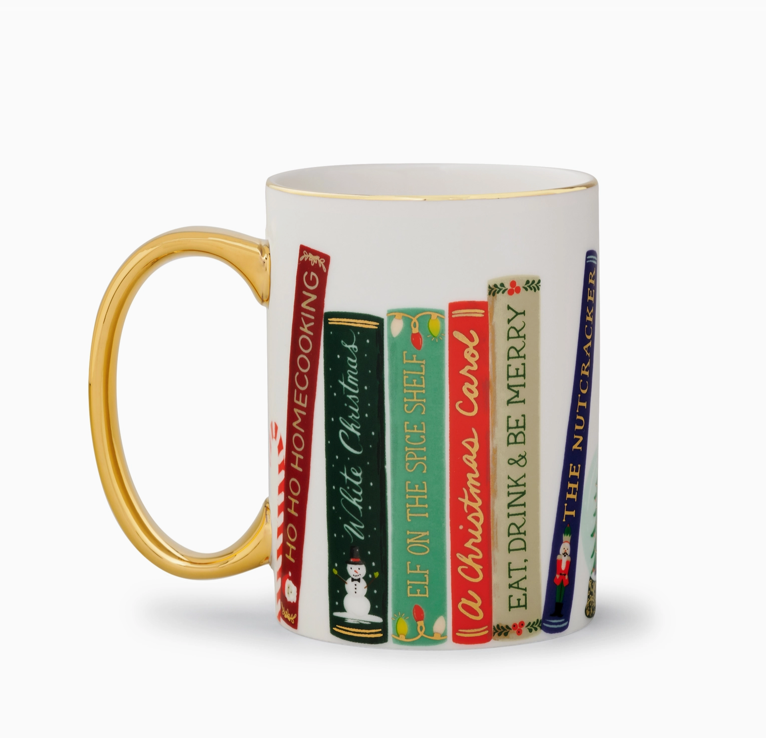 Festive Book Porcelain Mug