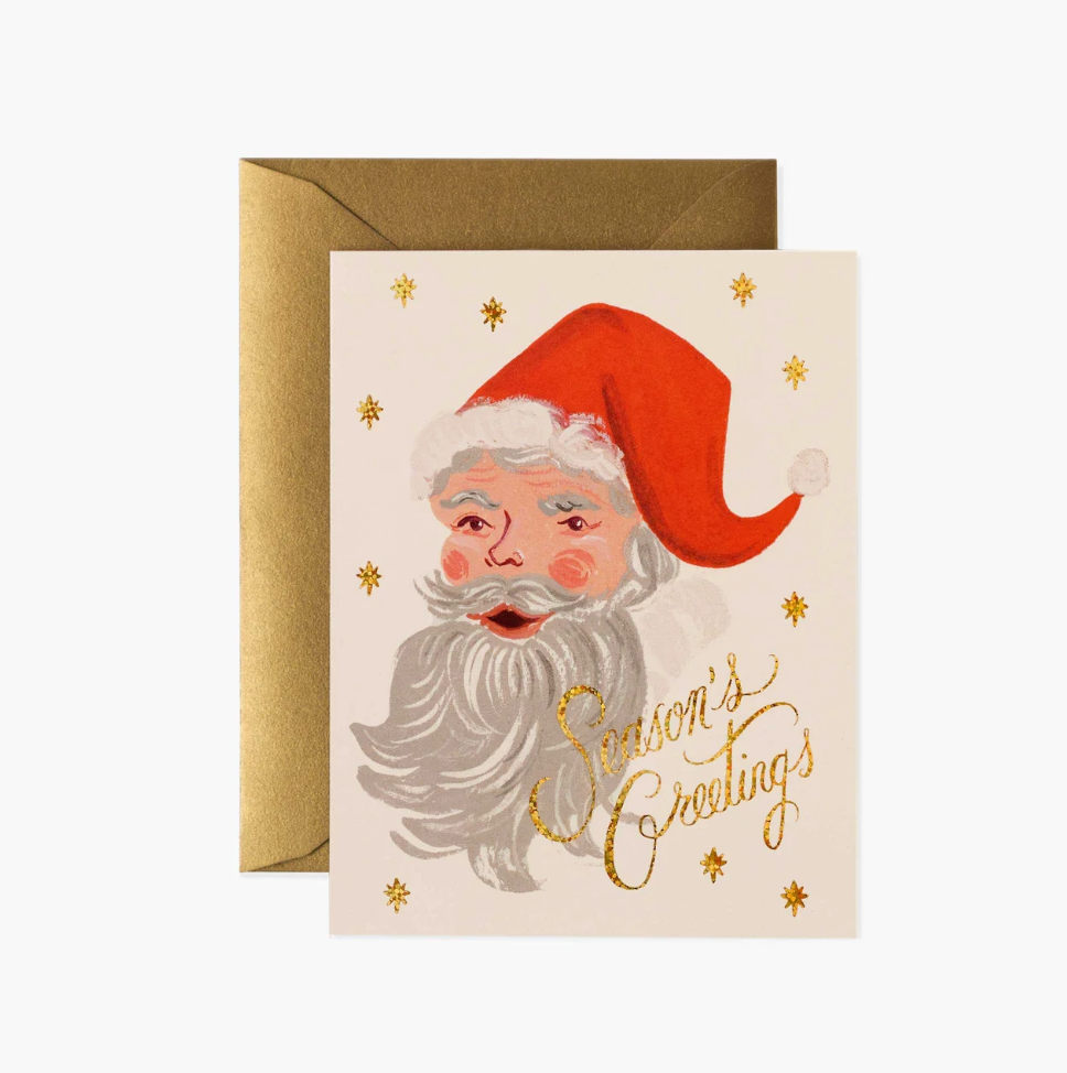 Greetings from Santa Card