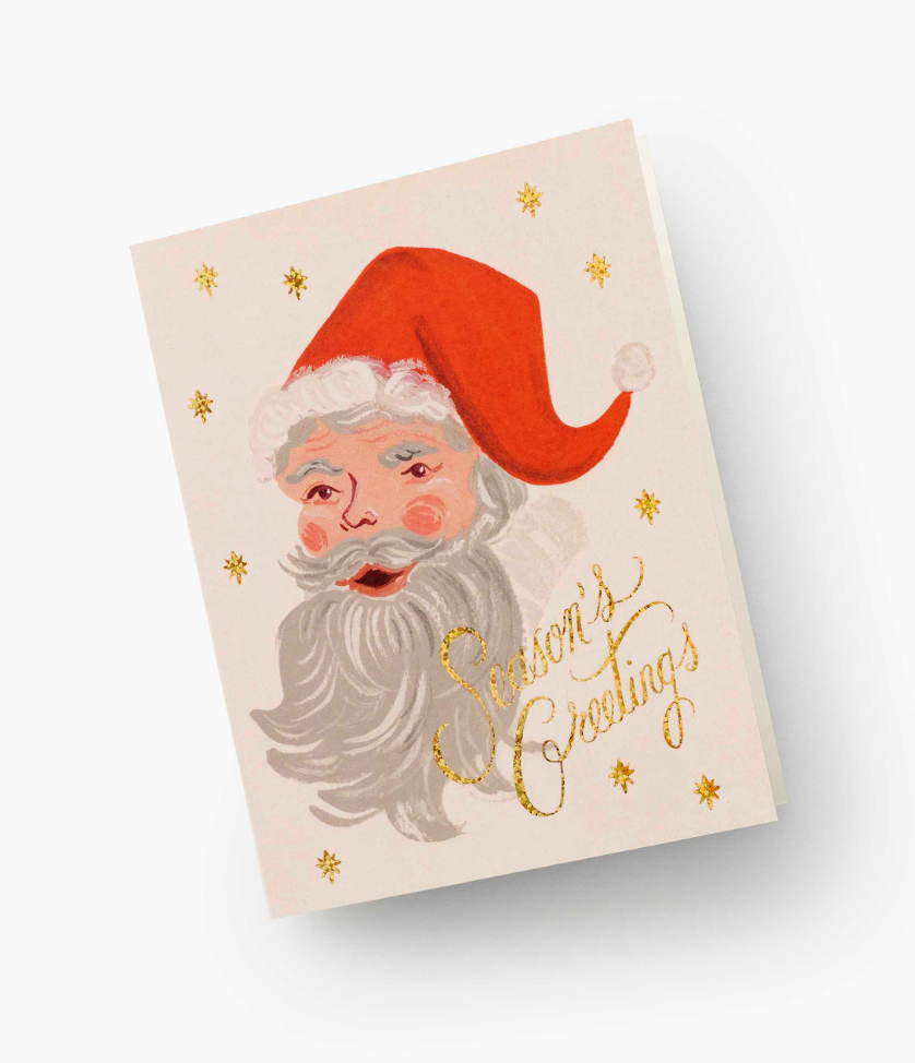 Greetings from Santa Card