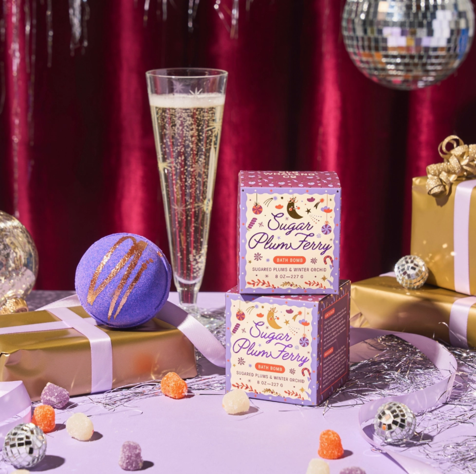 Sugar Plum Fairy Bath Bomb