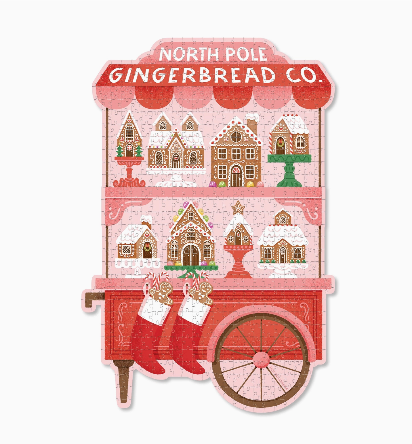 North Pole Gingerbread Co. Puzzle