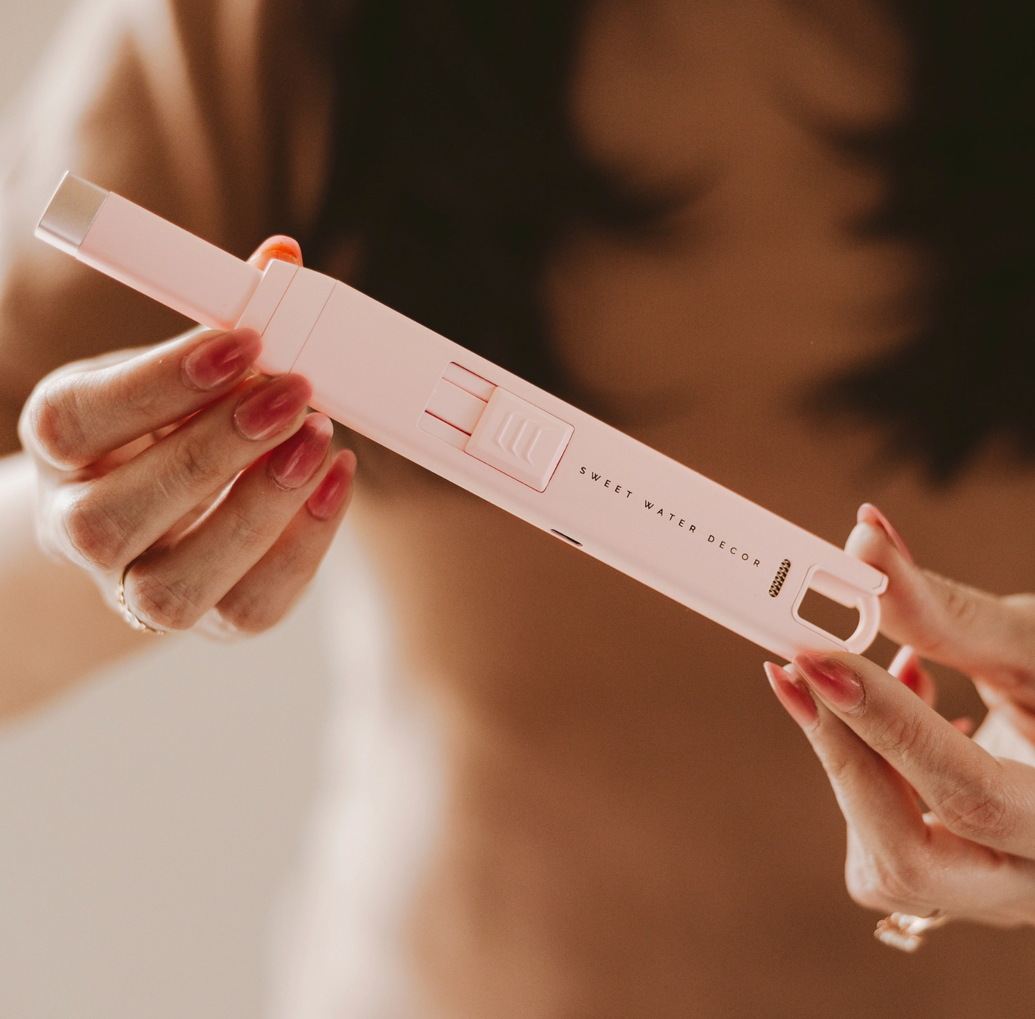Pink Large Rechargeable Electric Lighter