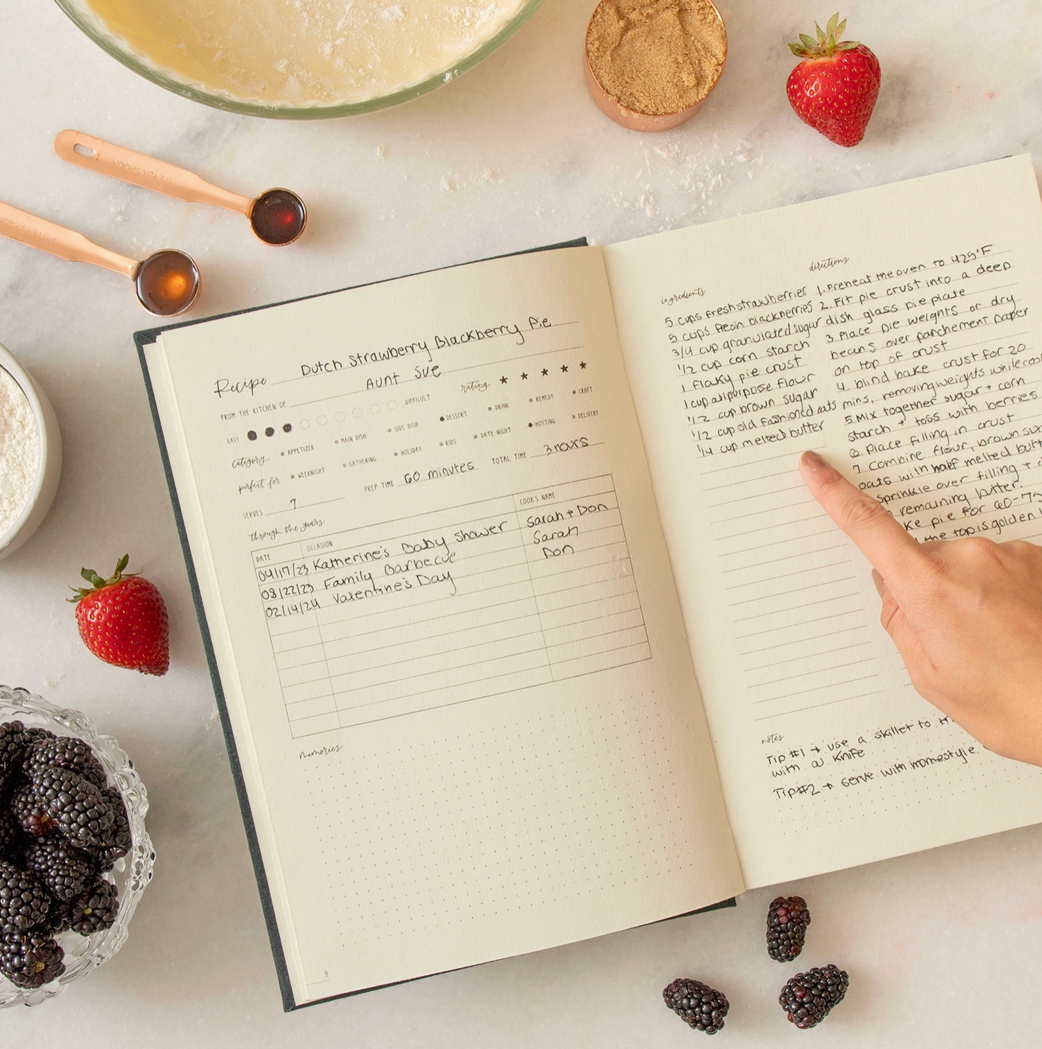 Bramble Heirloom Recipe Book