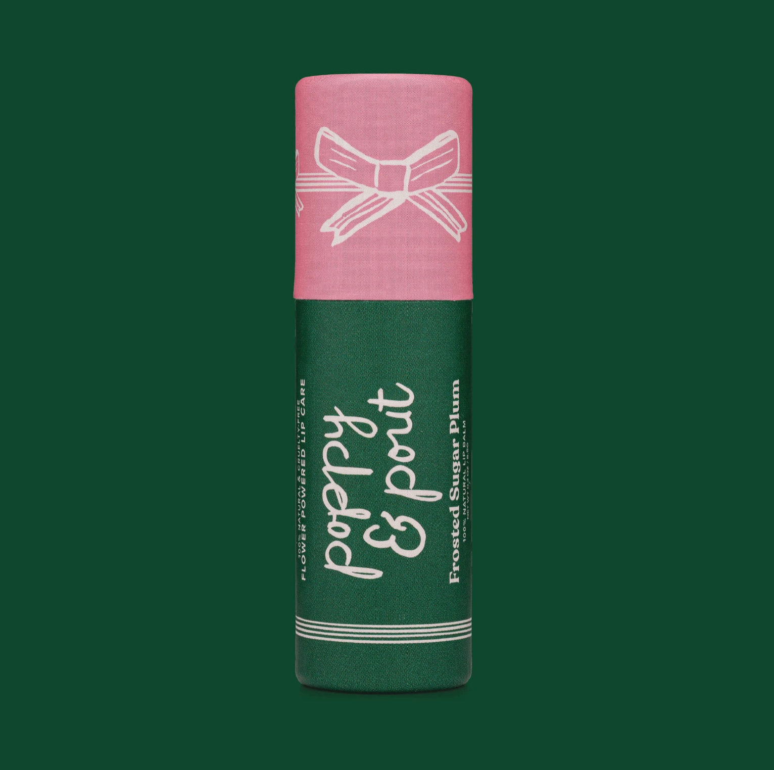 Frosted Sugar Plum Lip Balm - Poppy & Pout