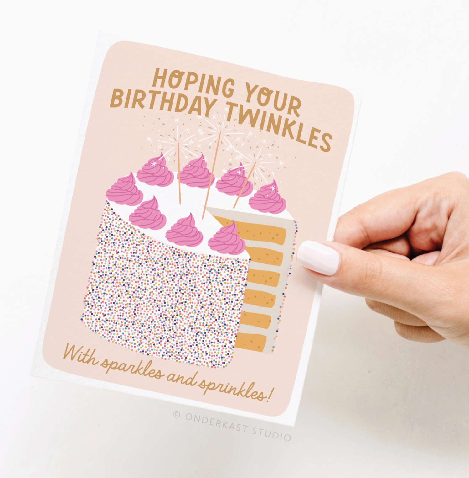 Birthday Sparkles and Sprinkles Card