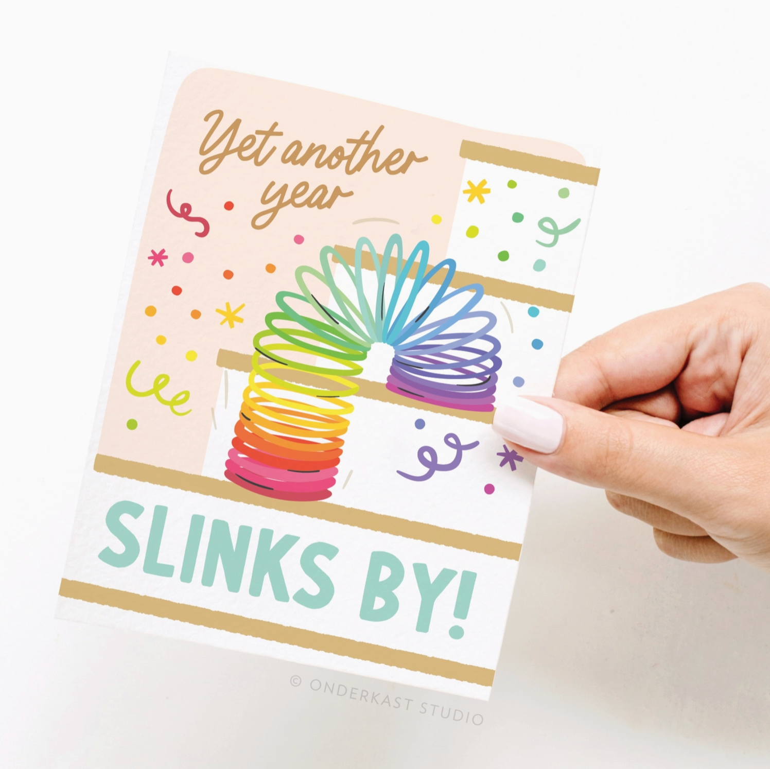 Yet Another Year Slinks By Card