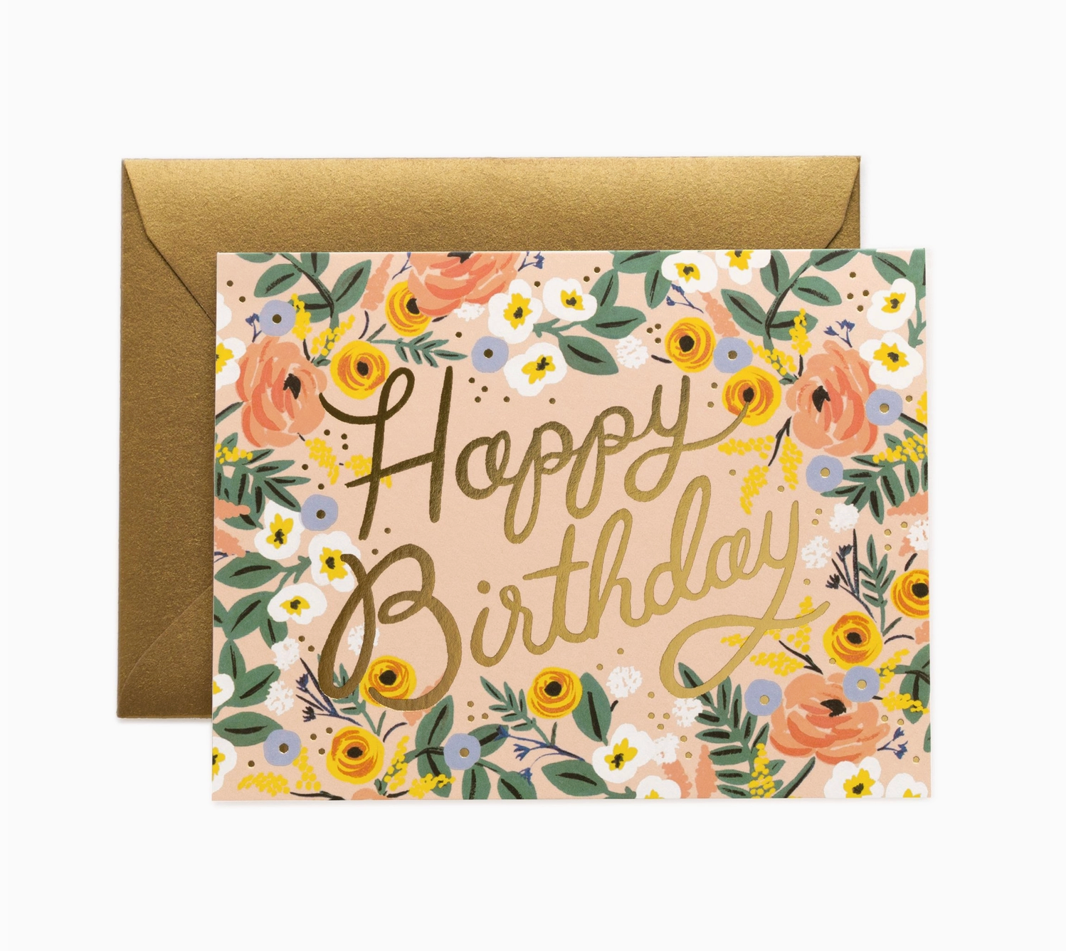 Rose Birthday Card