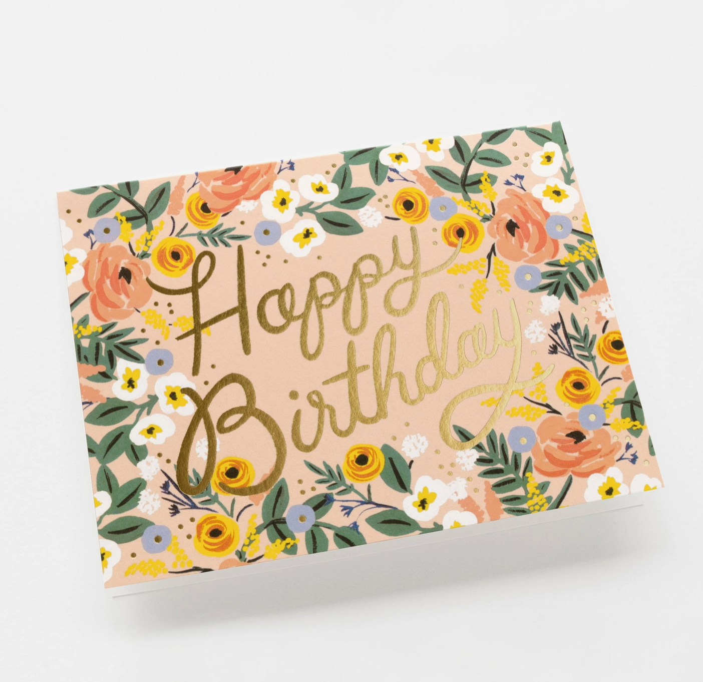 Rose Birthday Card