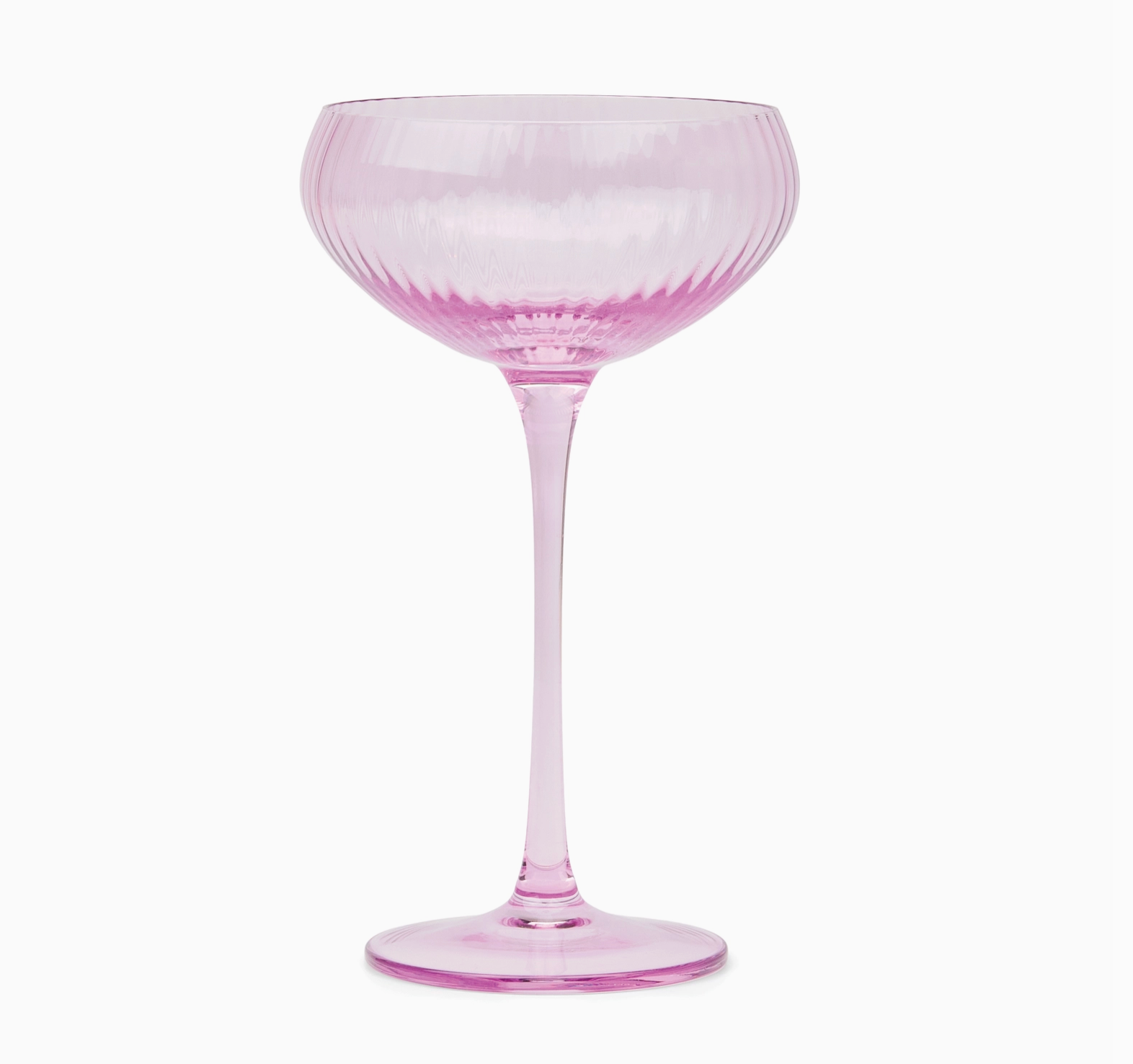 The Lou Coupe Glass - Lilac