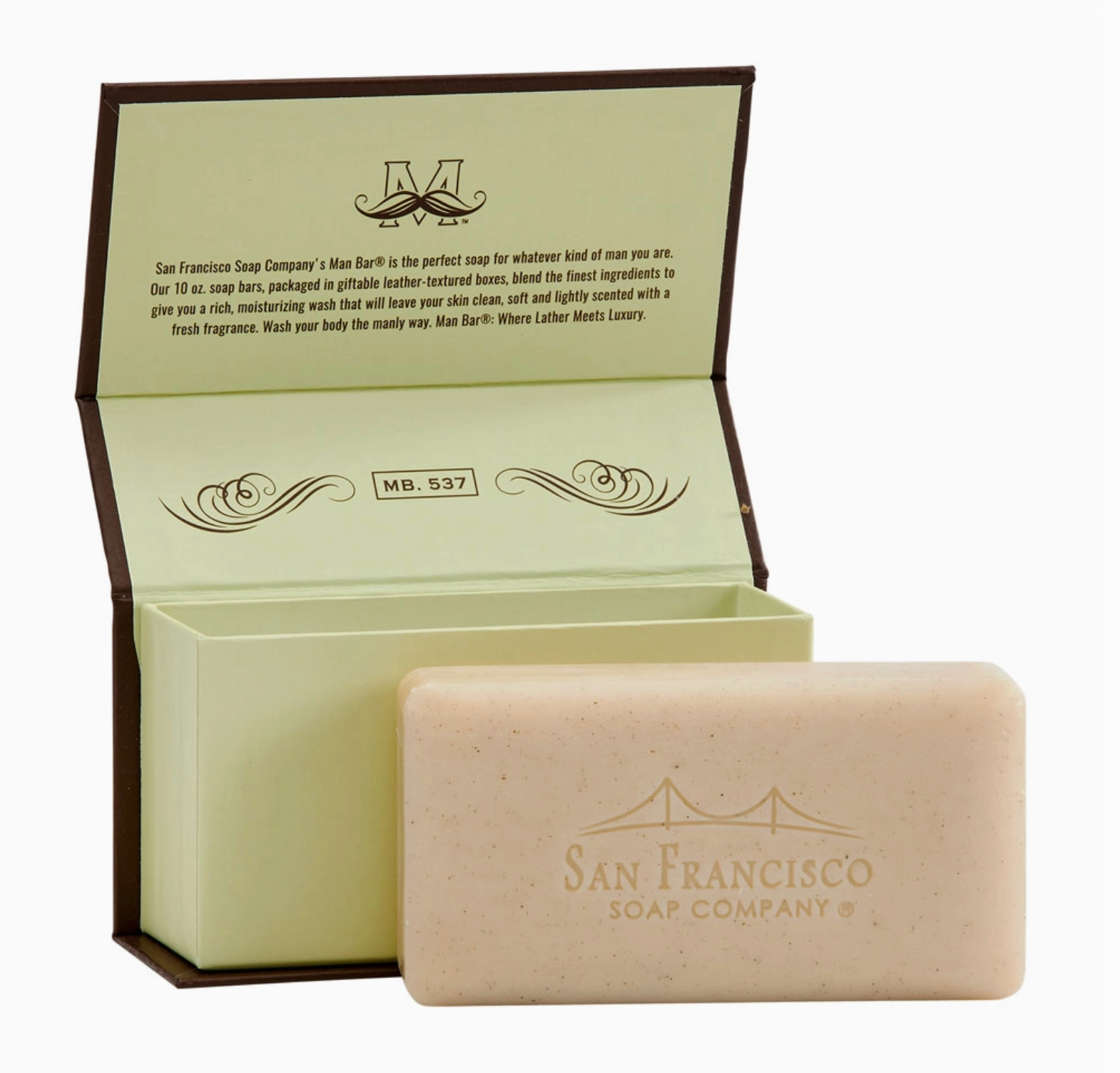 Cardamom & Juniper Exfoliating Man Bar