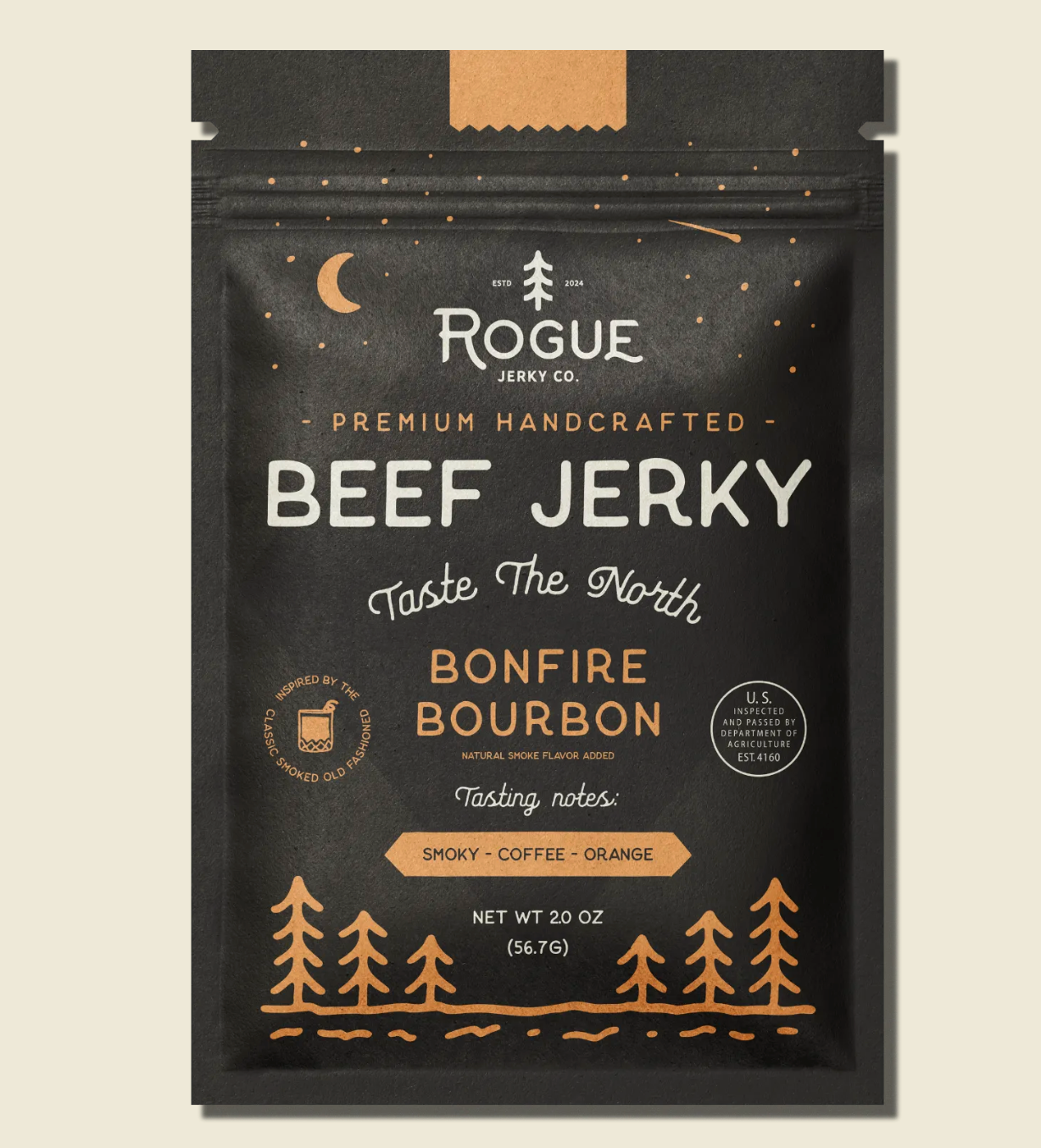 Bonfire Bourbon Beef Jerky
