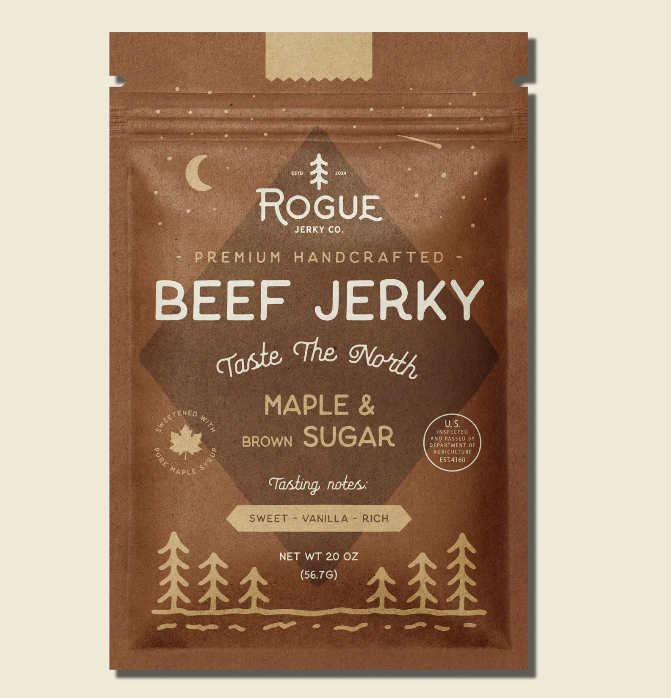 Maple & Brown Sugar Beef Jerky