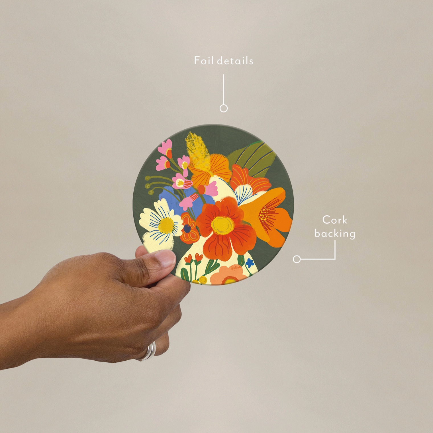 Flowers Coaster