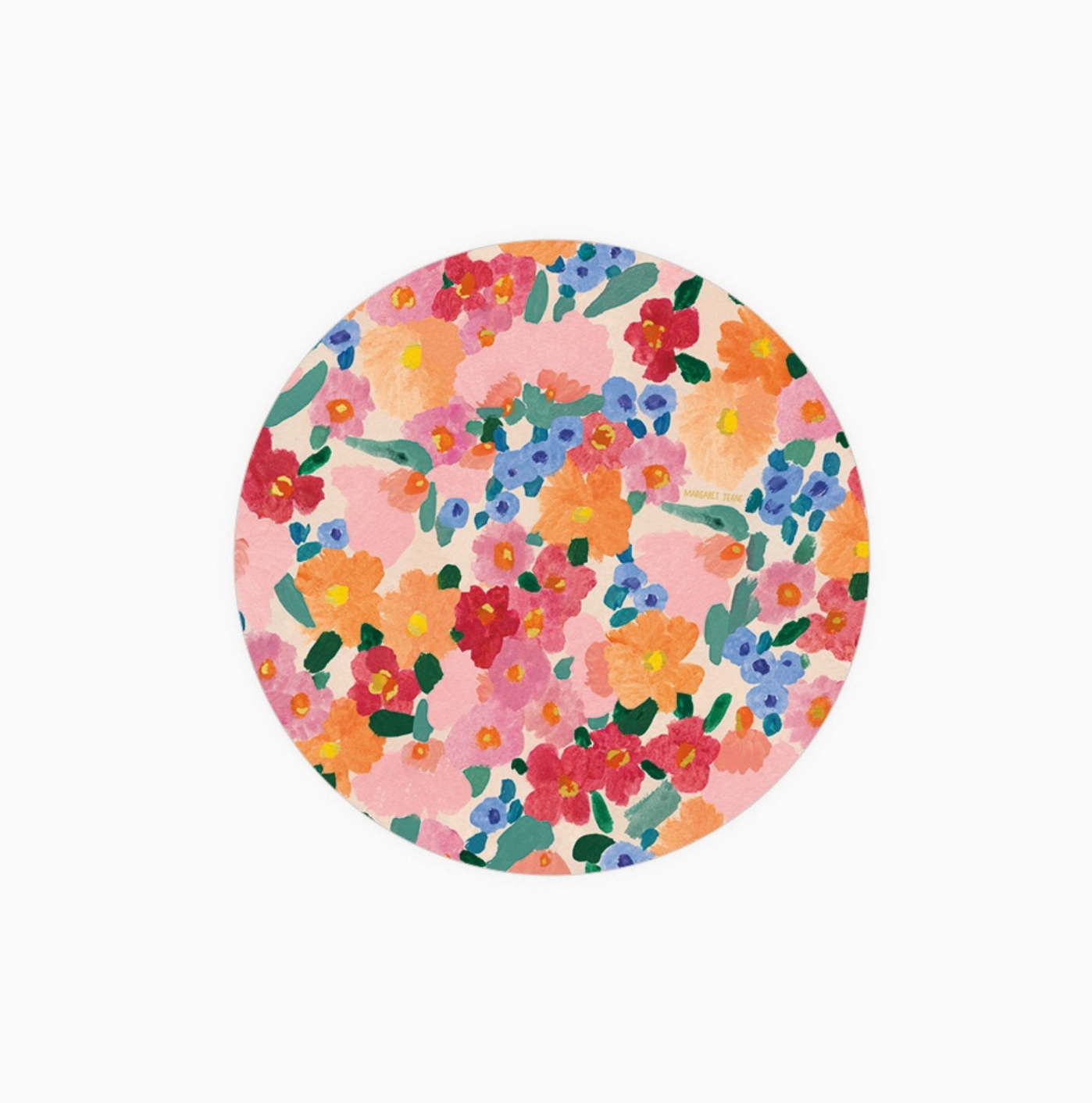 Market Flowers Coaster