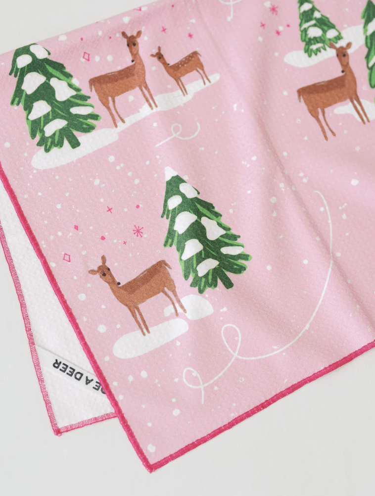 Forest Friends Waffle Towel
