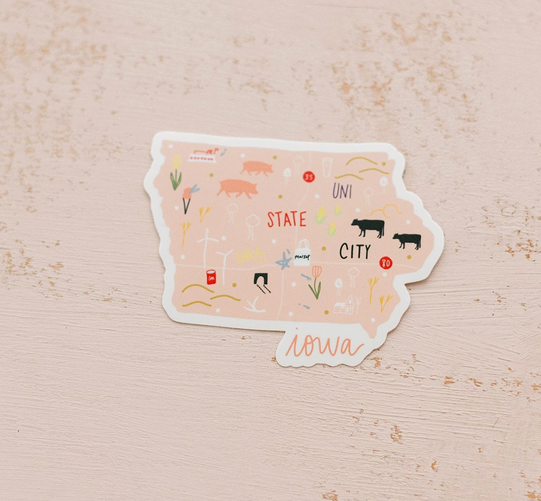 Iowa Sticker
