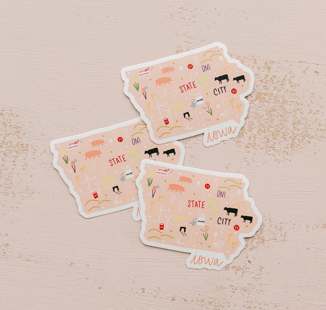 Iowa Sticker