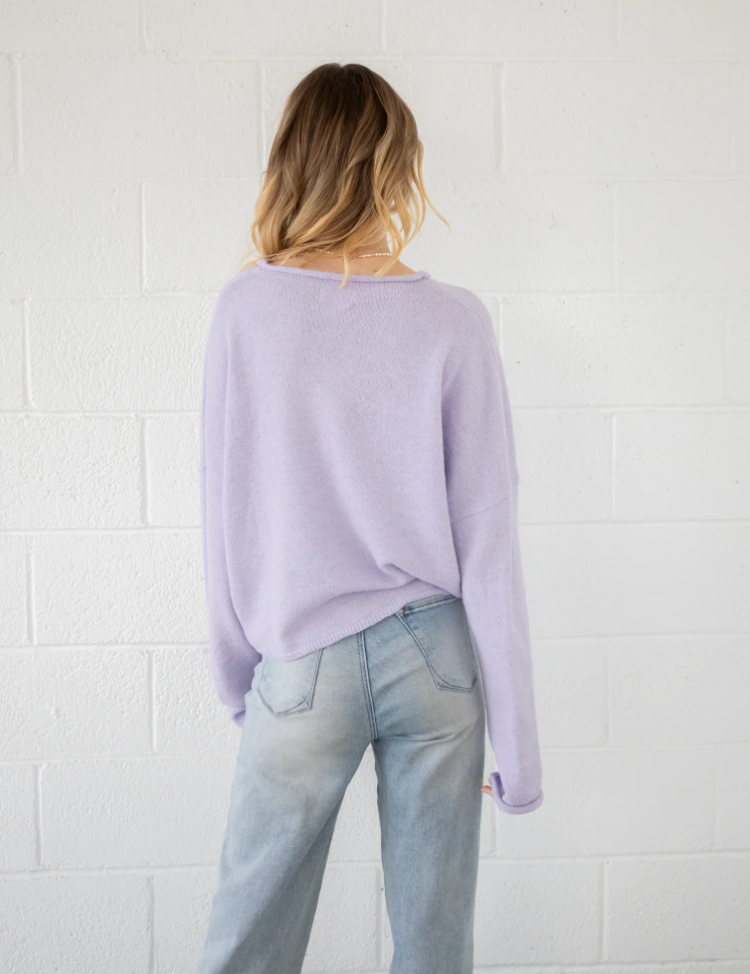 Lavender Piper Cardigan