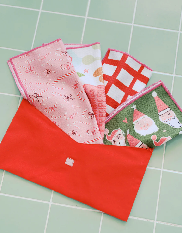 Letters to Santa Wafflecloths - Set of 4