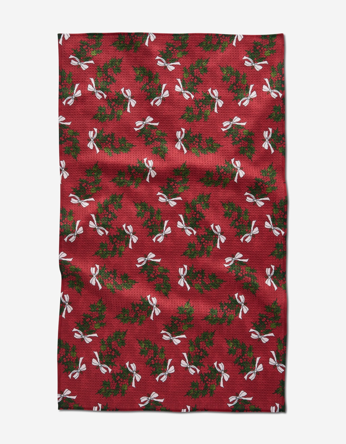 Christmas Berry Bow Towel