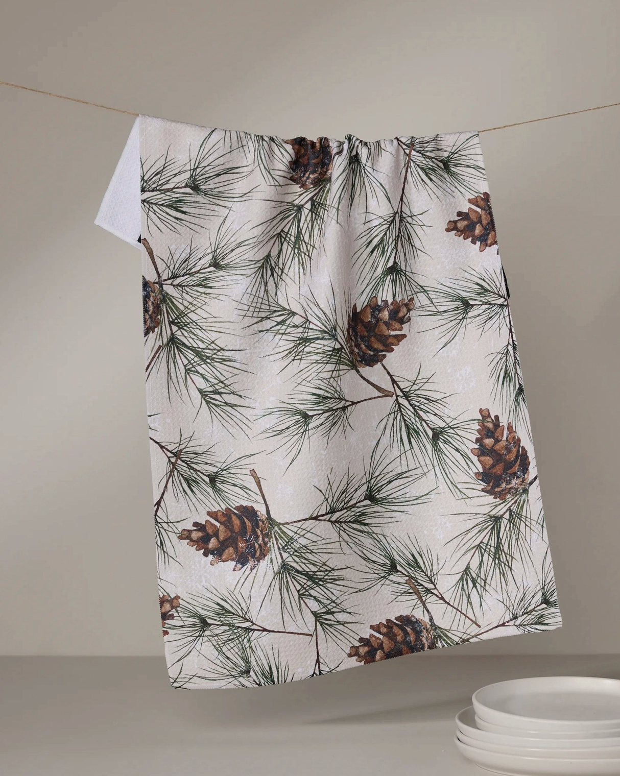 Evergreen Frost Towel