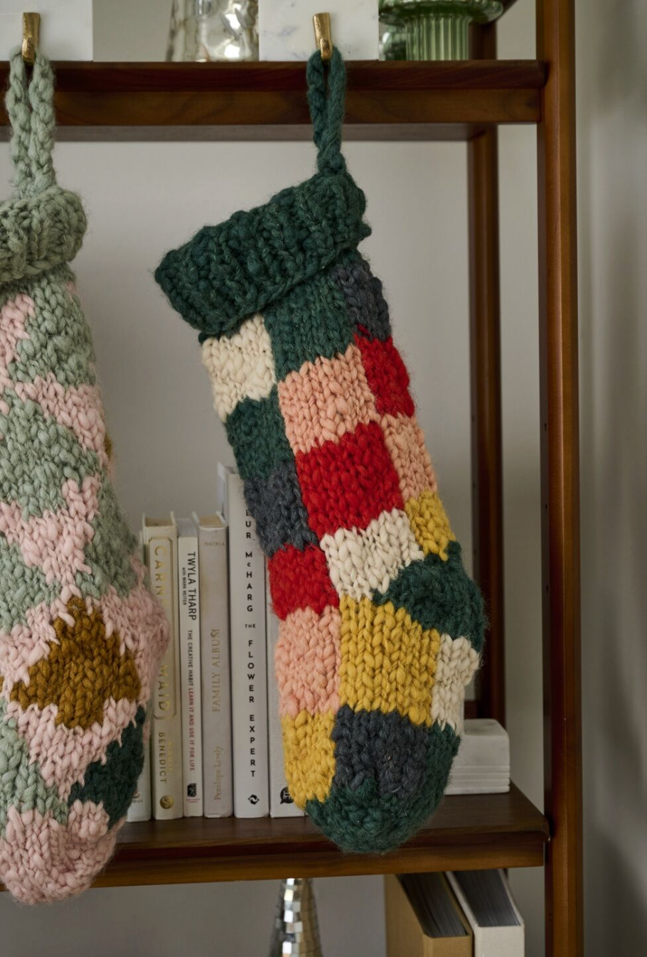 Checkered Cottage Stocking