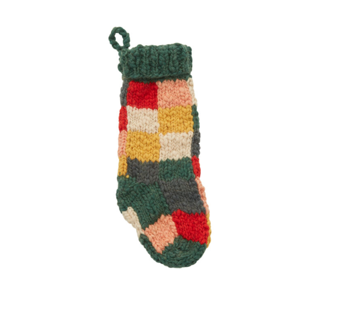 Checkered Cottage Stocking
