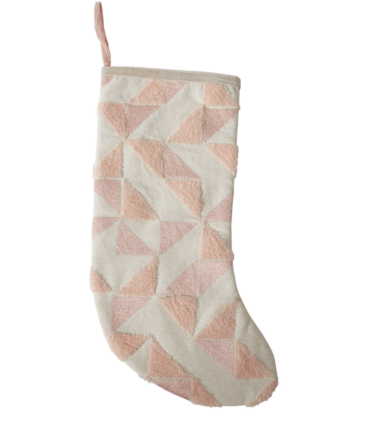 Pink Patchwork Stocking