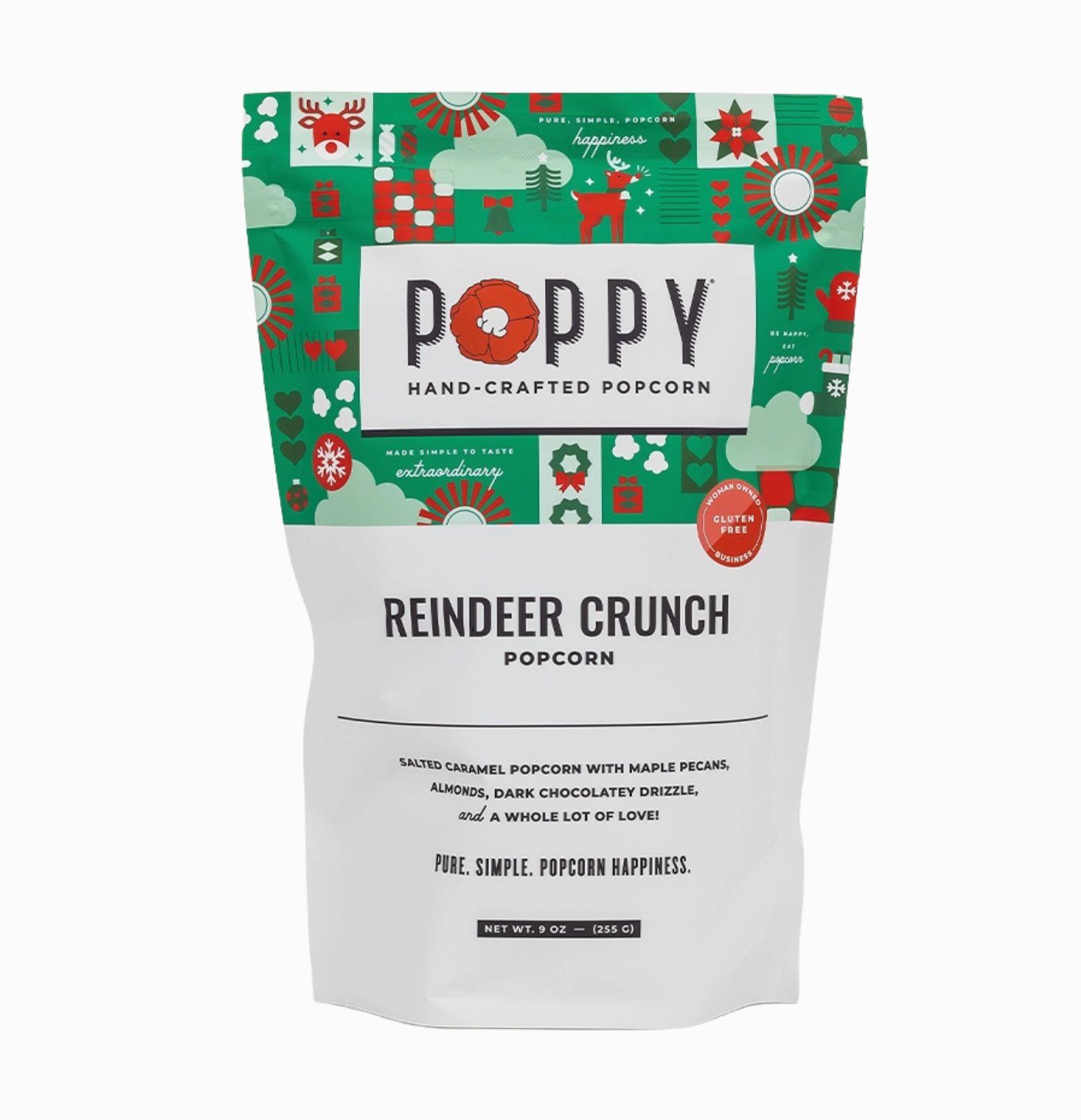 Reindeer Crunch Popcorn