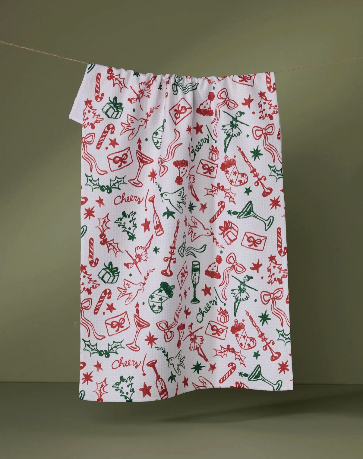 Holiday Doodles Multi Towel