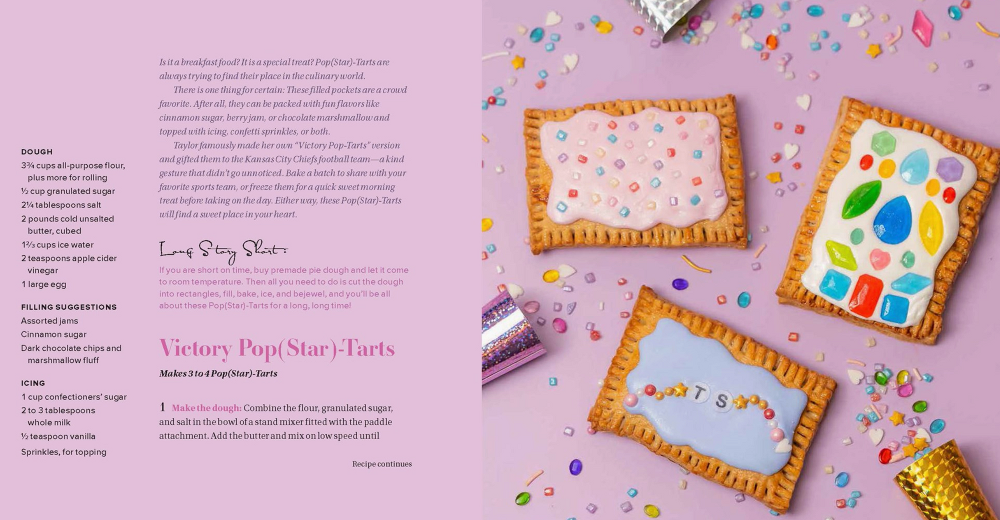 Bake It Off Taylor Swift Inspired Cookbook