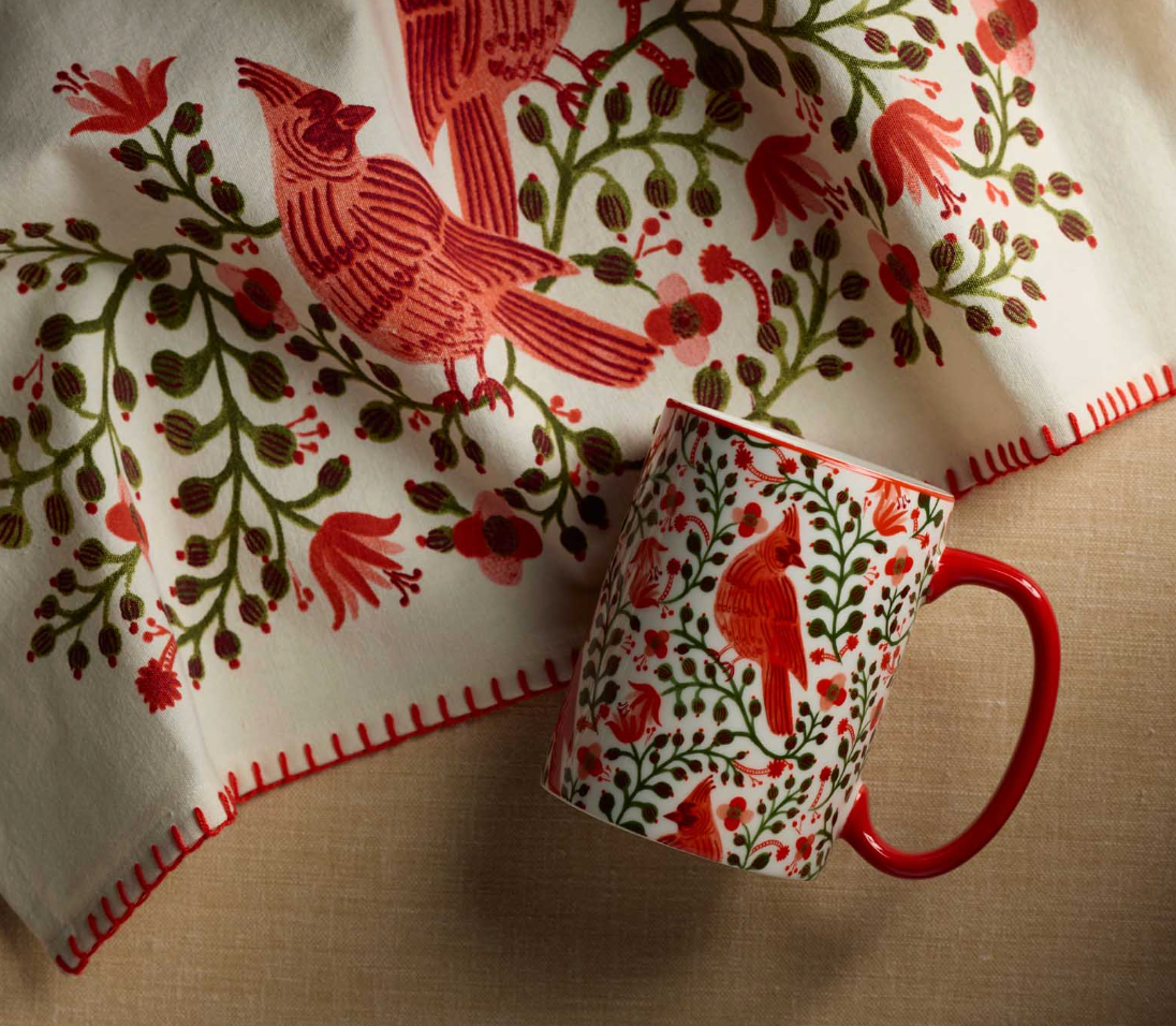 Cardinals Porcelain Mug