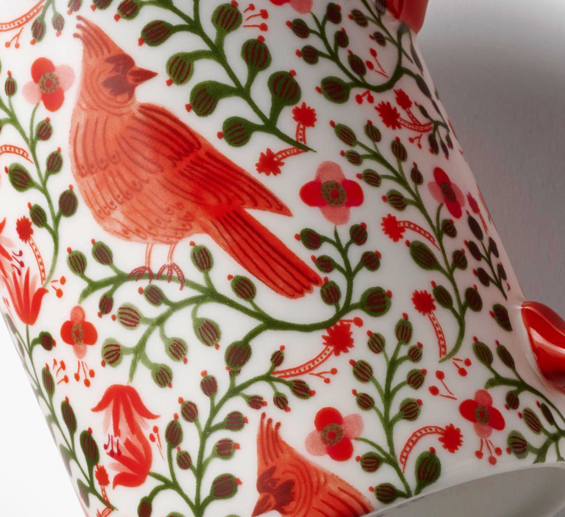 Cardinals Porcelain Mug