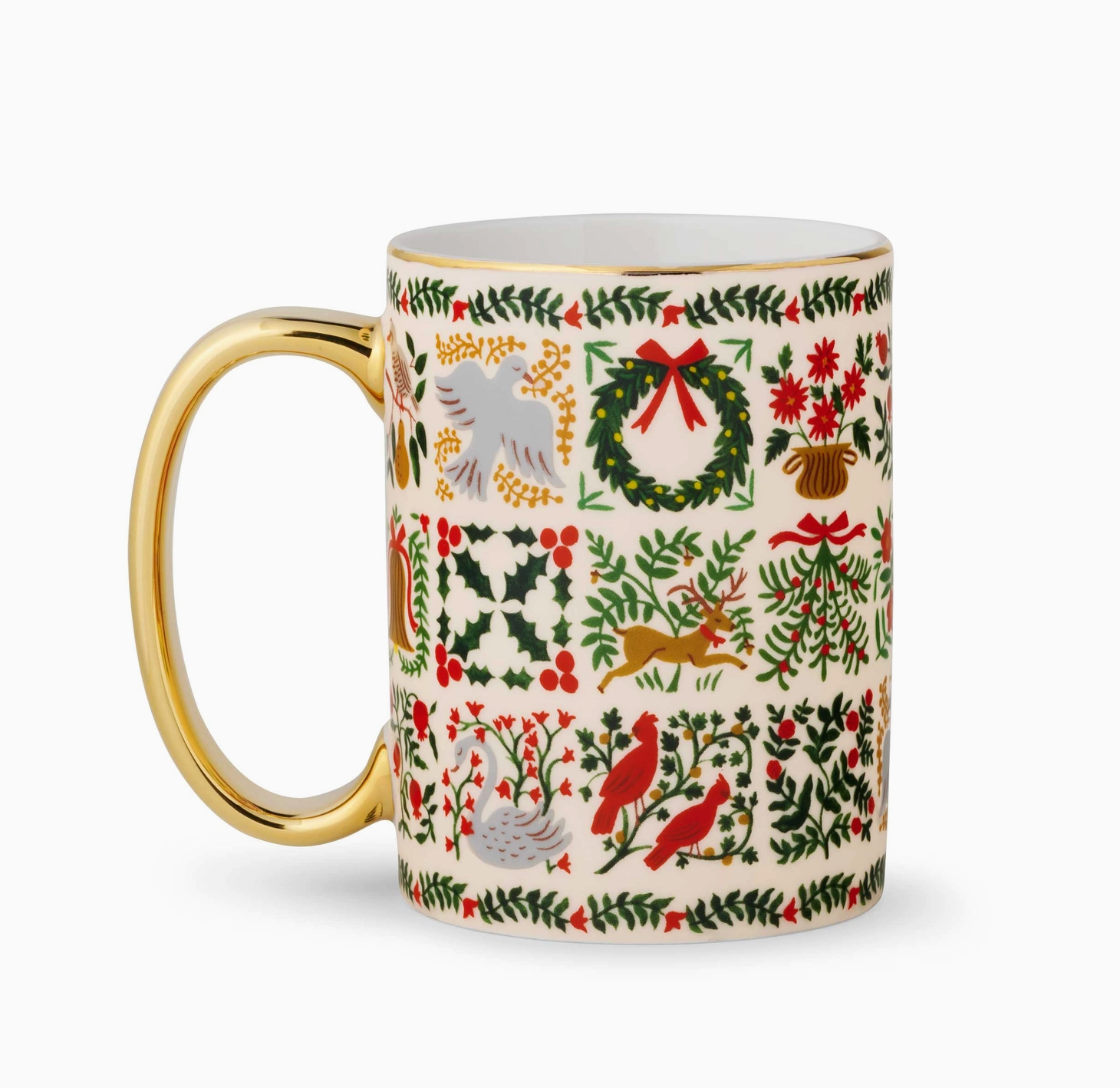 Christmastide Porcelain Mug