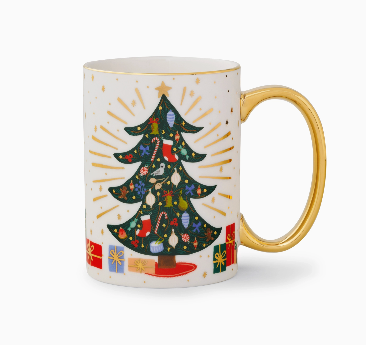 Holiday Tree Porcelain Mug