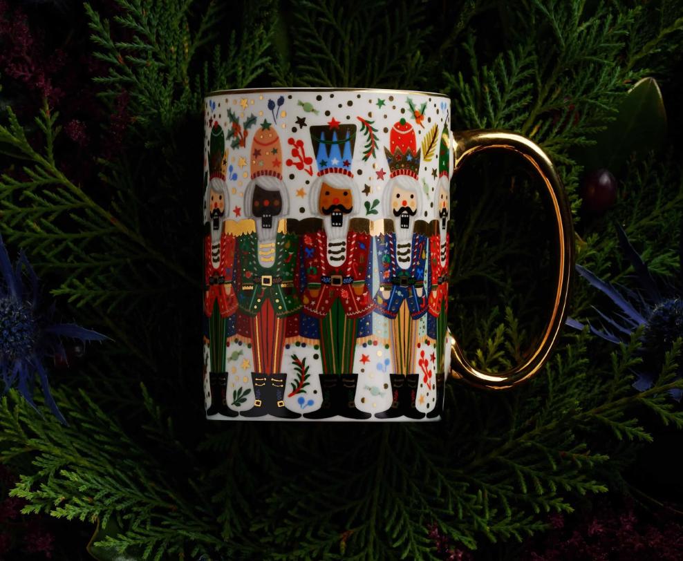 Nutcracker Brigade Porcelain Mug
