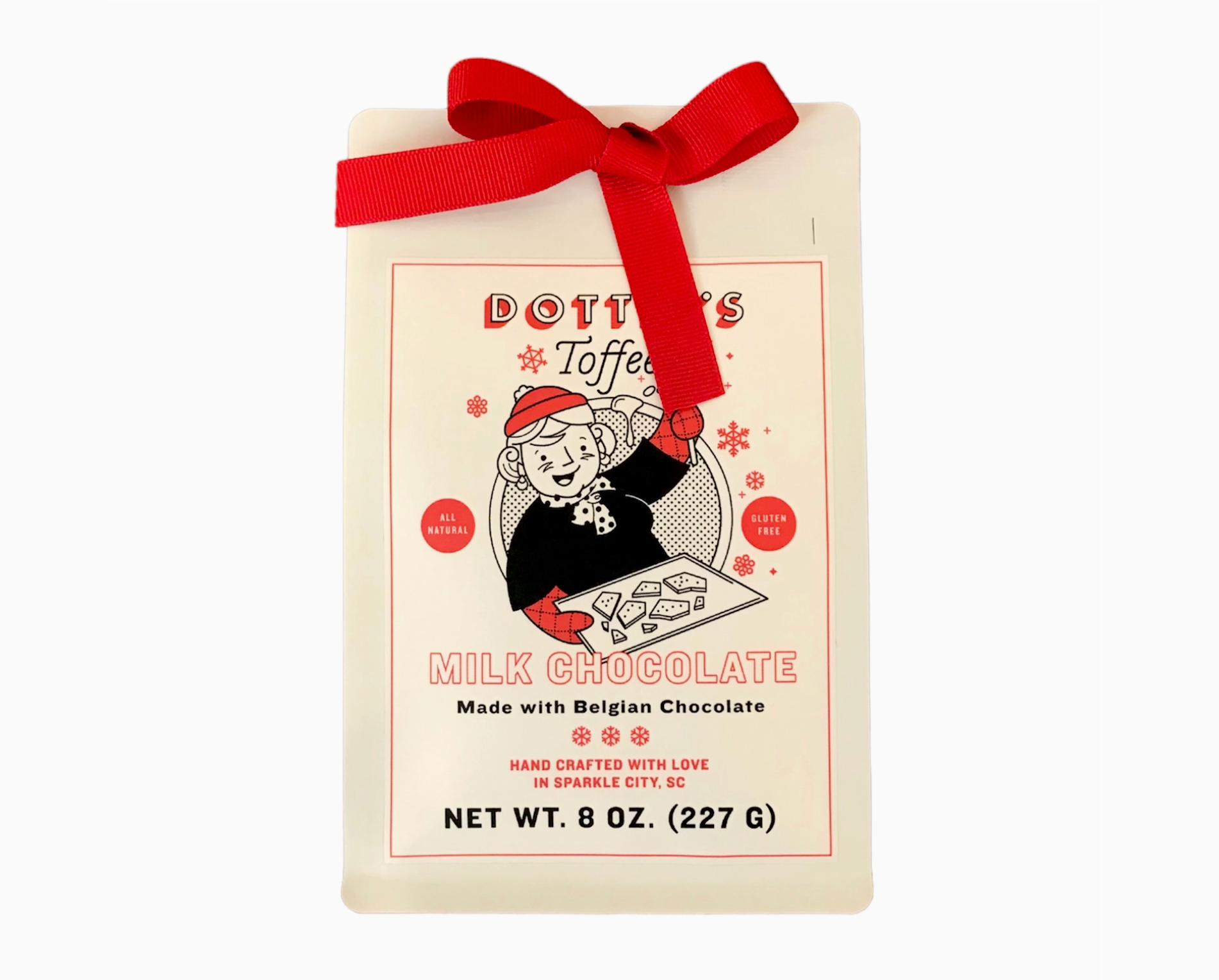 Dotties Toffee Milk Chocolate Bag