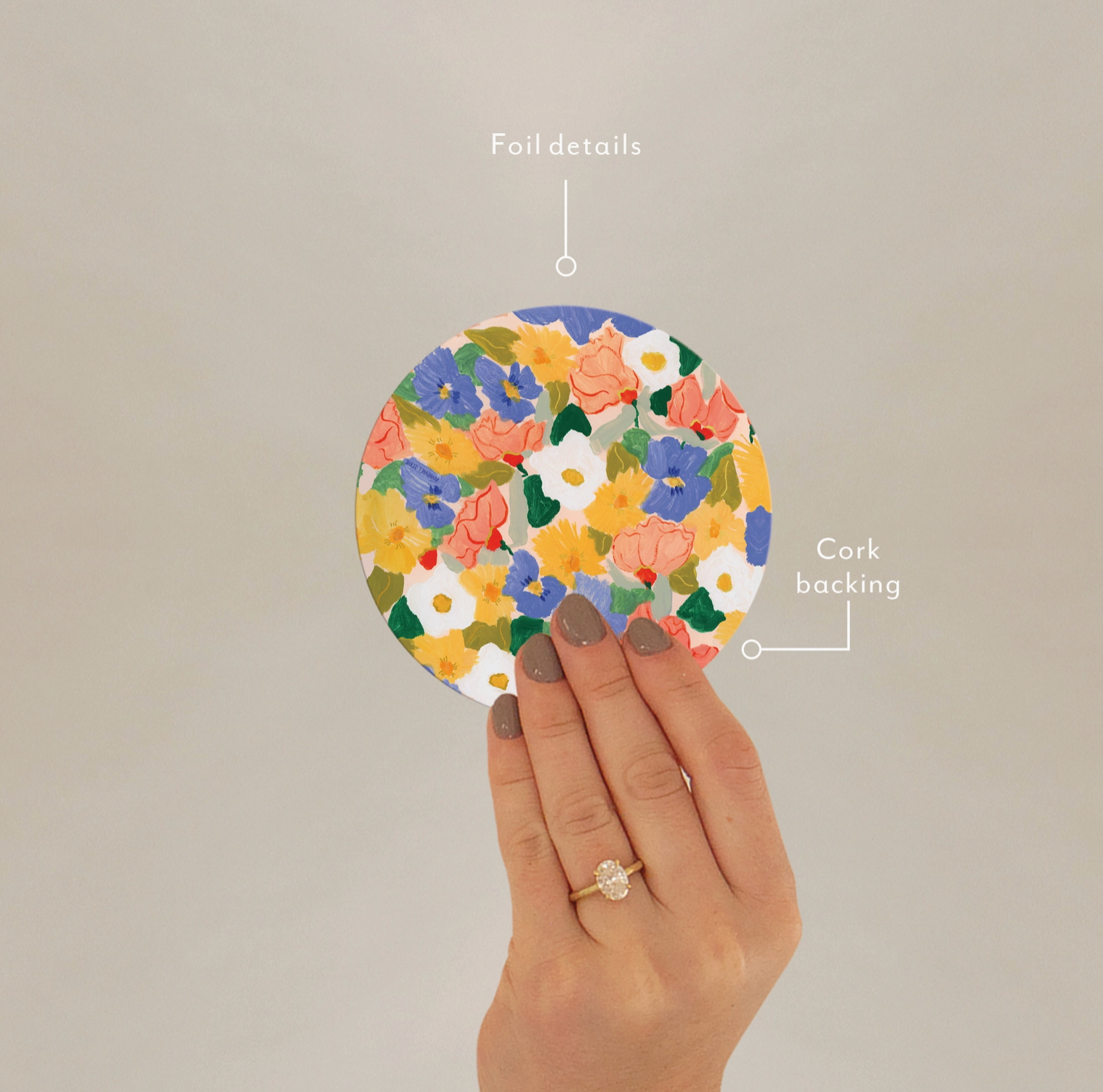 Flower Power Coaster