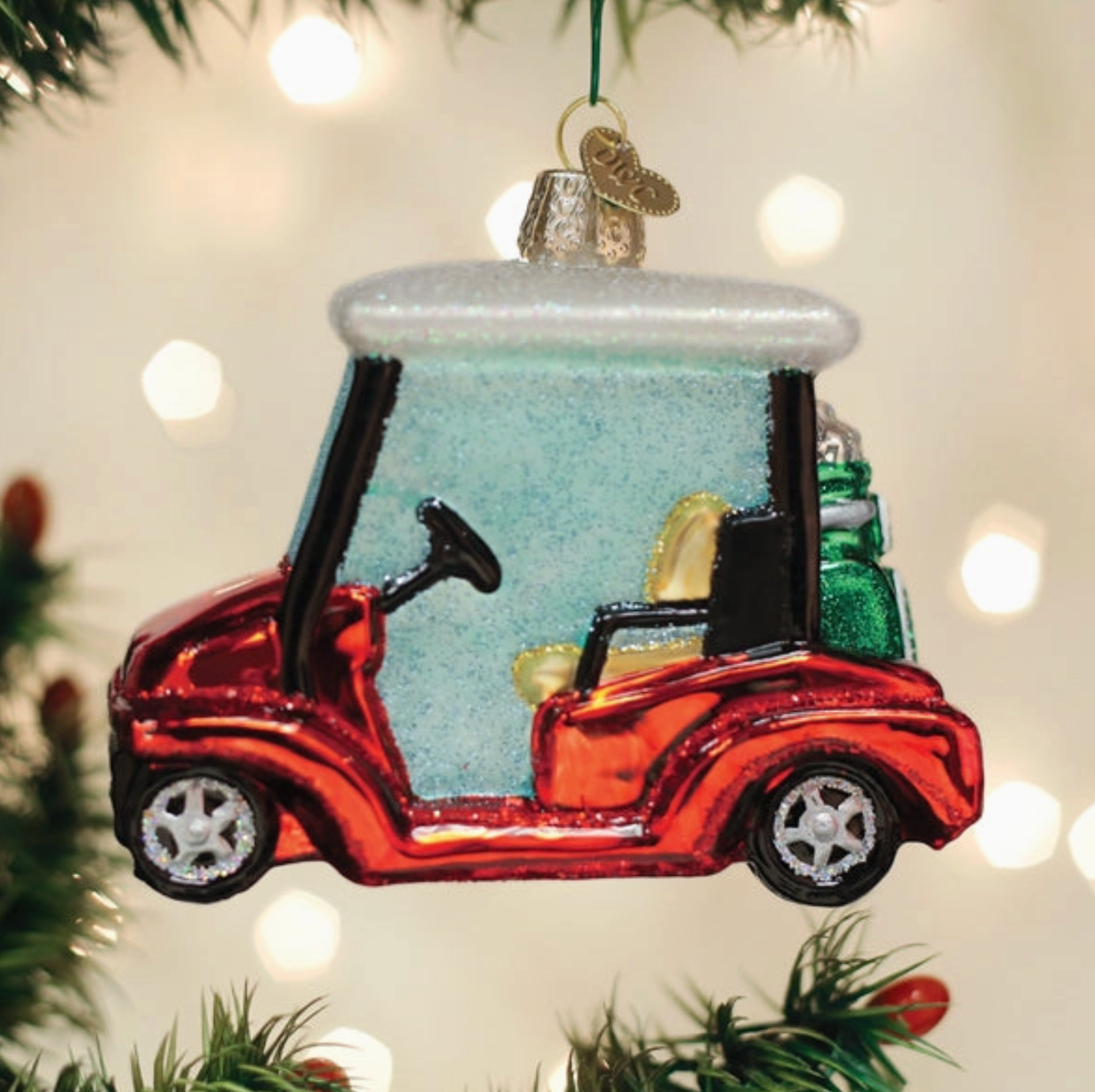 Golf Cart Ornament