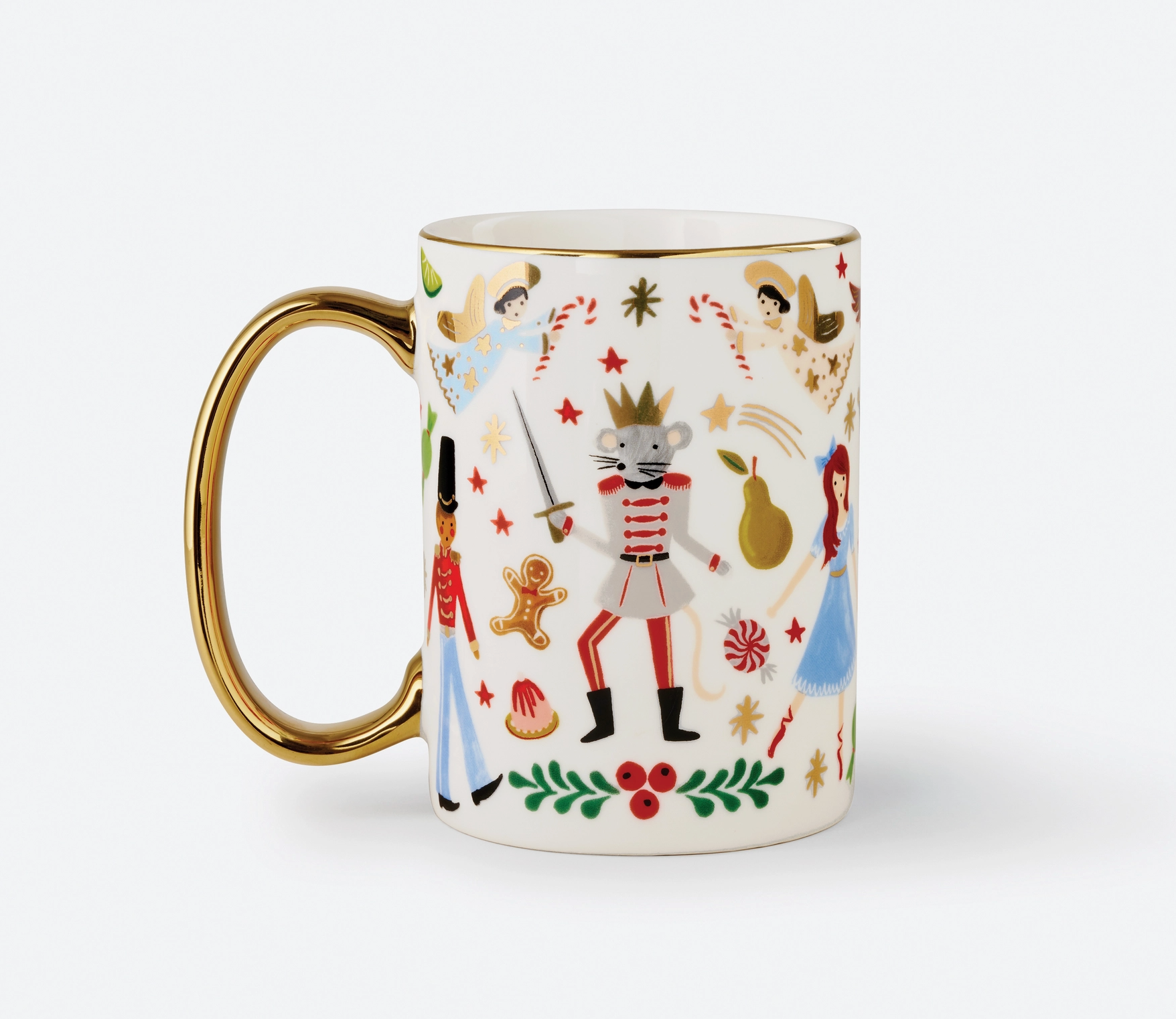 Nutcracker Porcelain Mug