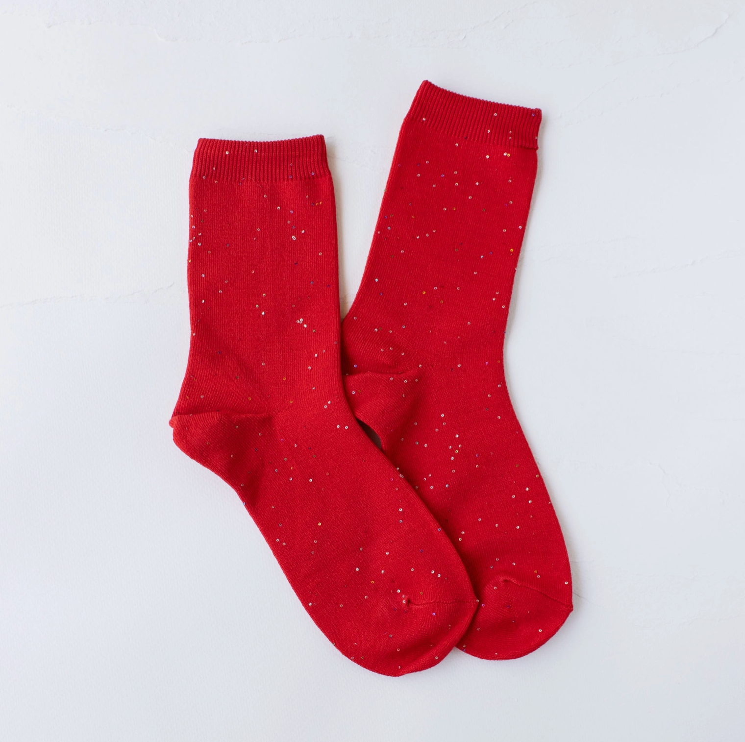 Holiday Glitter Socks