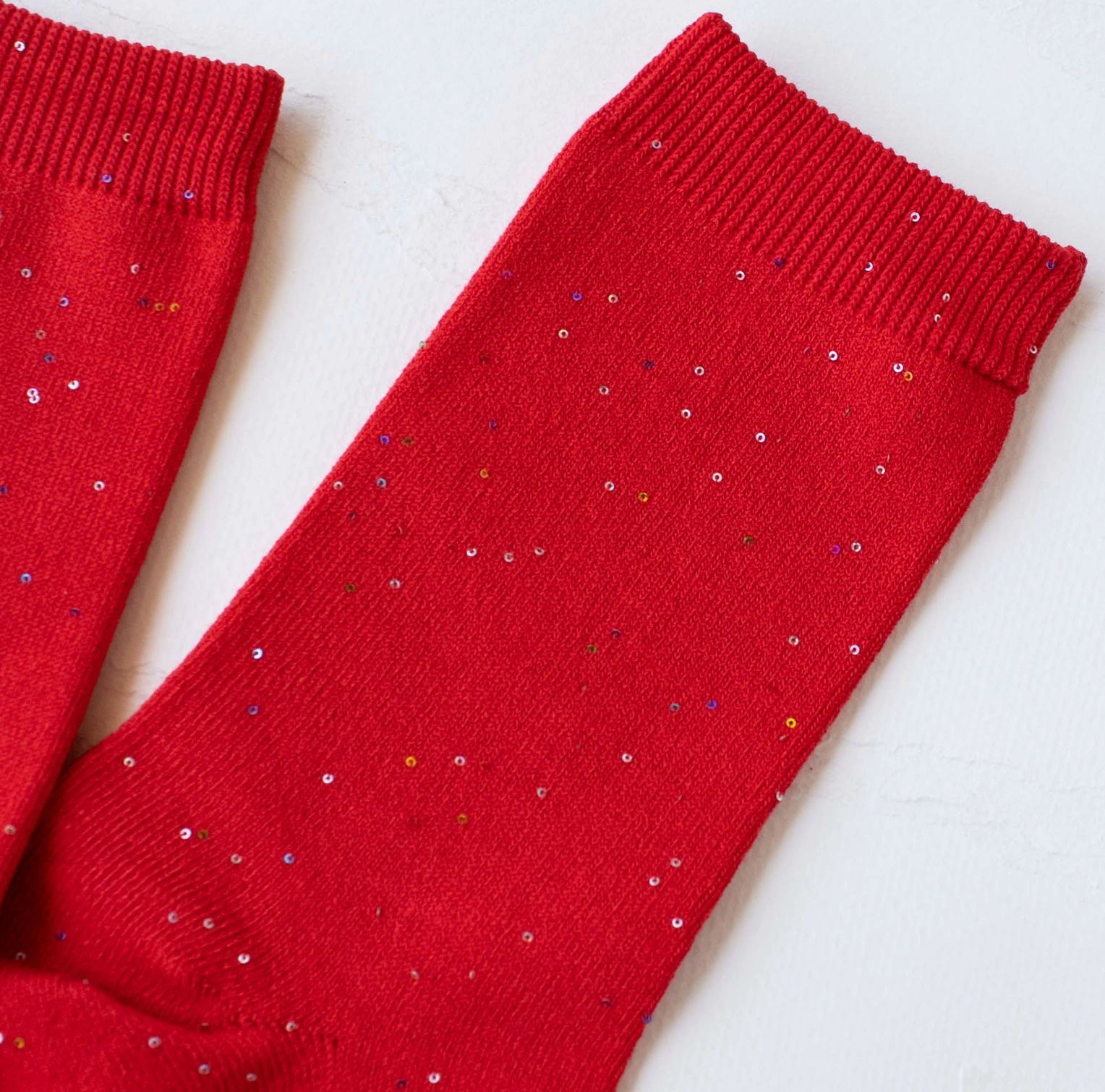 Holiday Glitter Socks