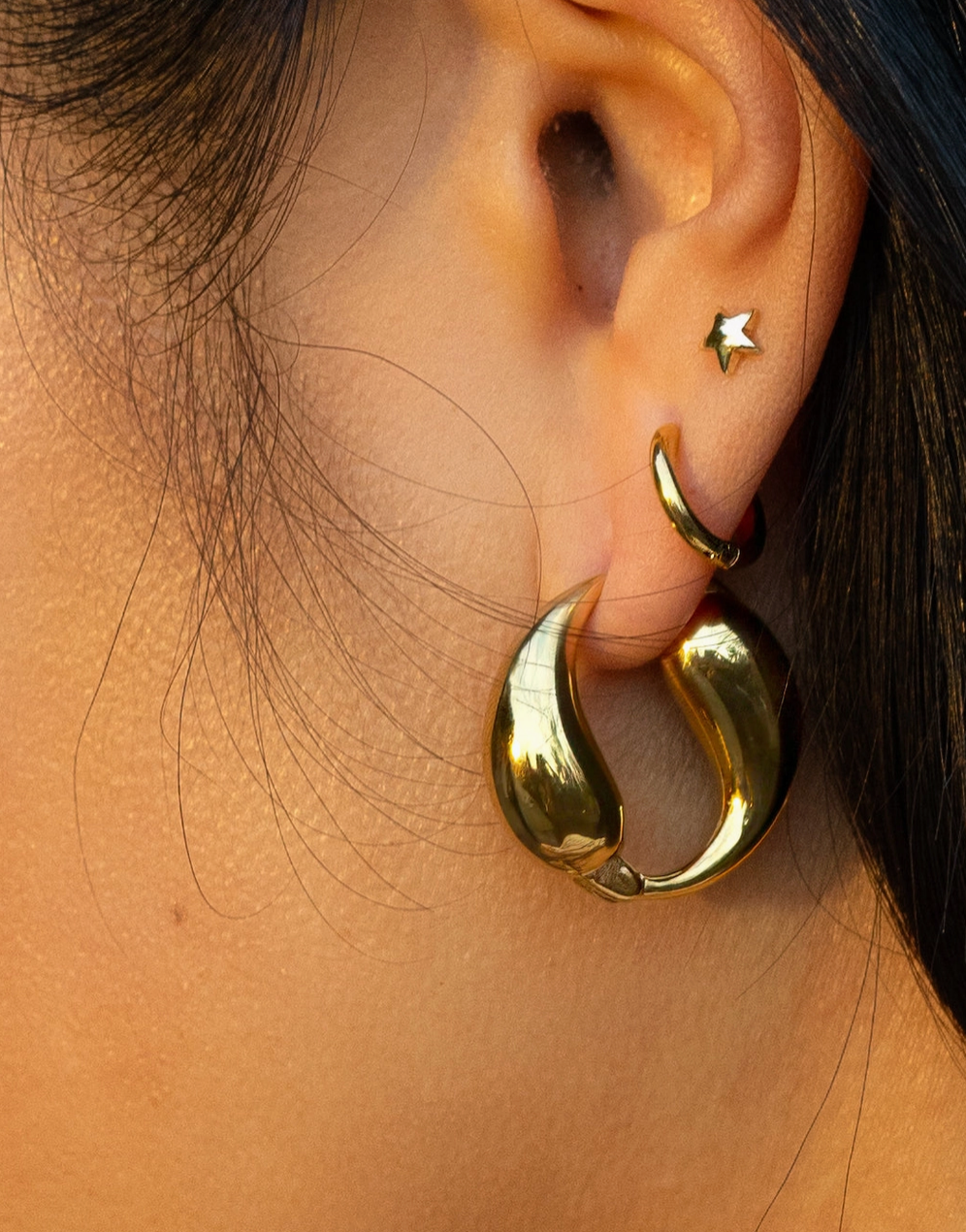 Koi Hoops - Gold