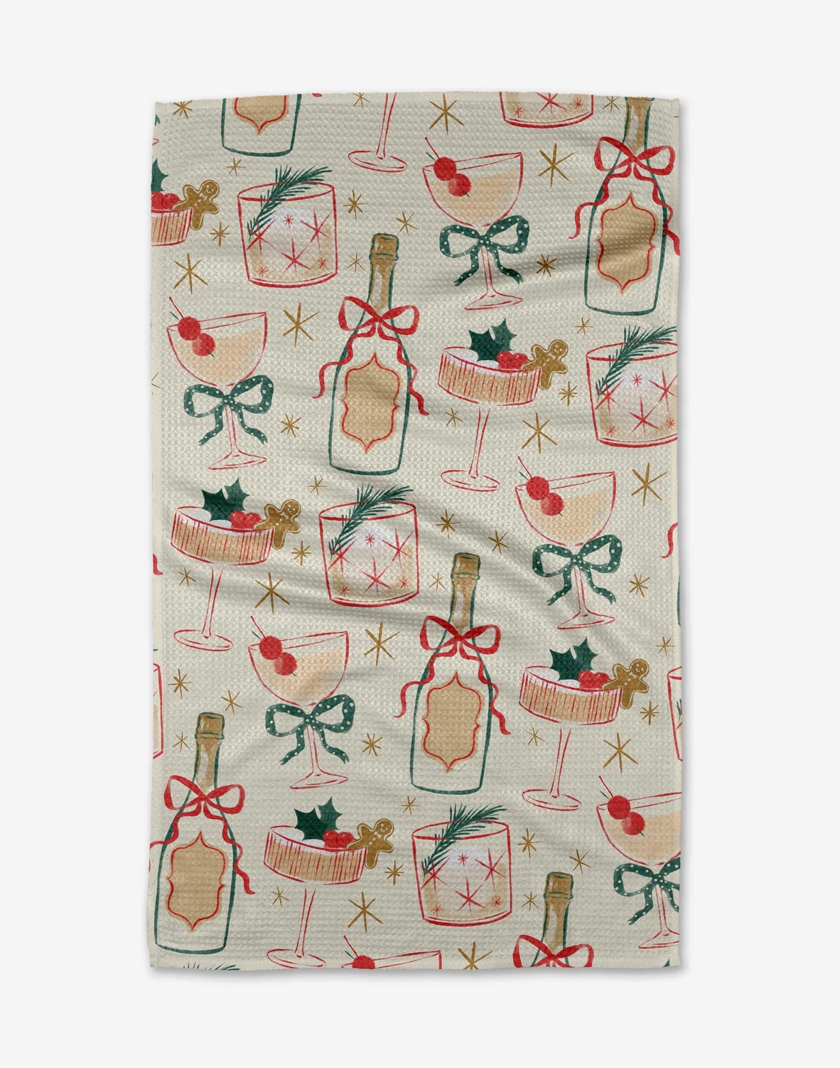 Christmas Cocktails Towel