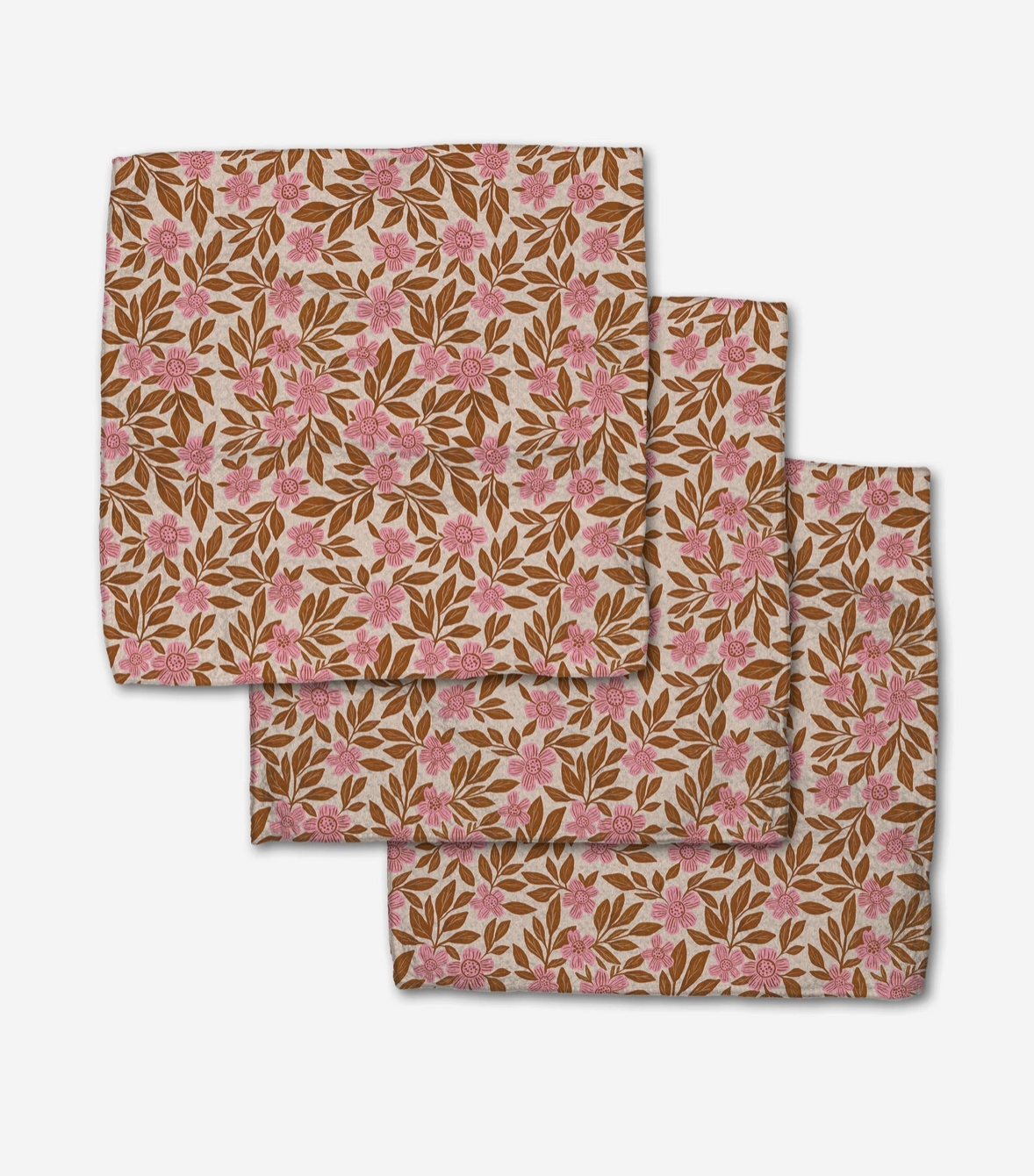 Floral Meadow Dishcloth Set
