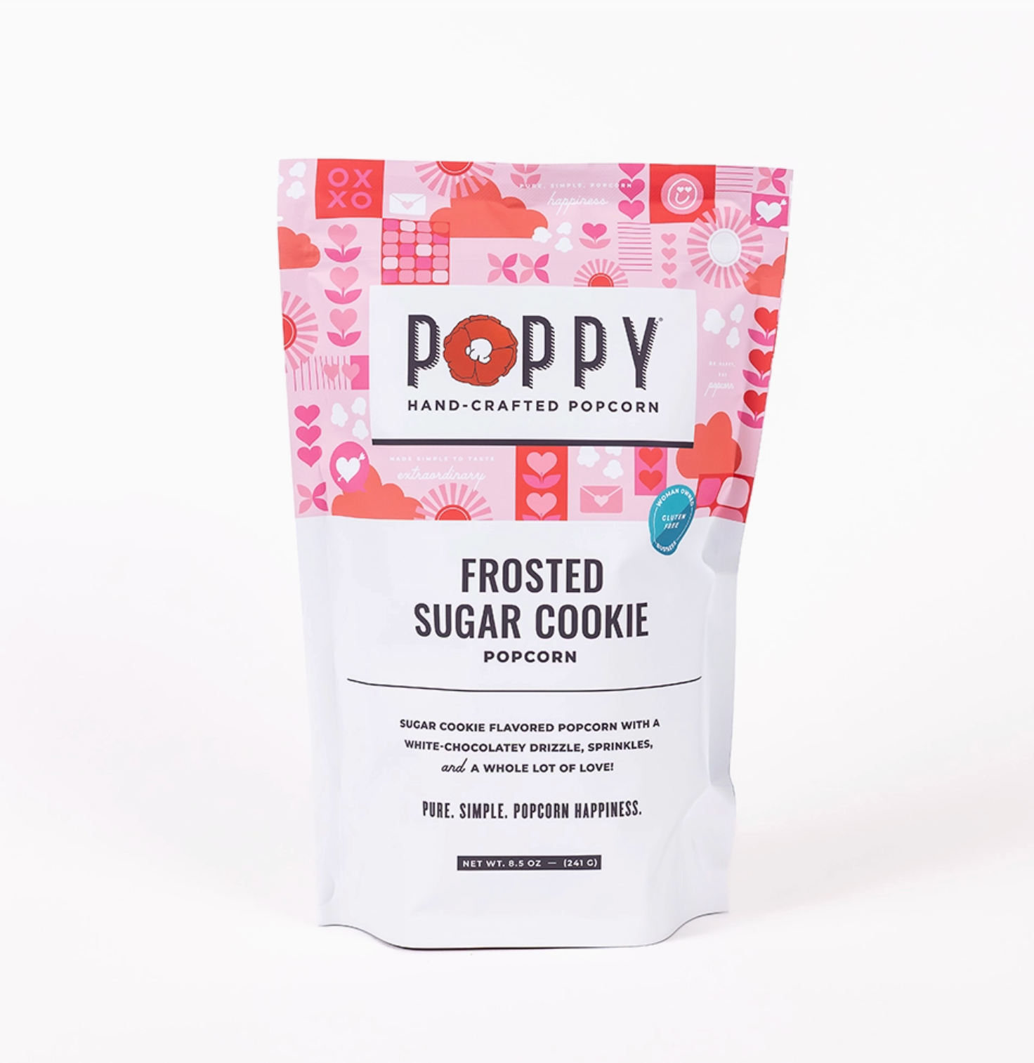 Frosted Sugar Cookie Popcorn