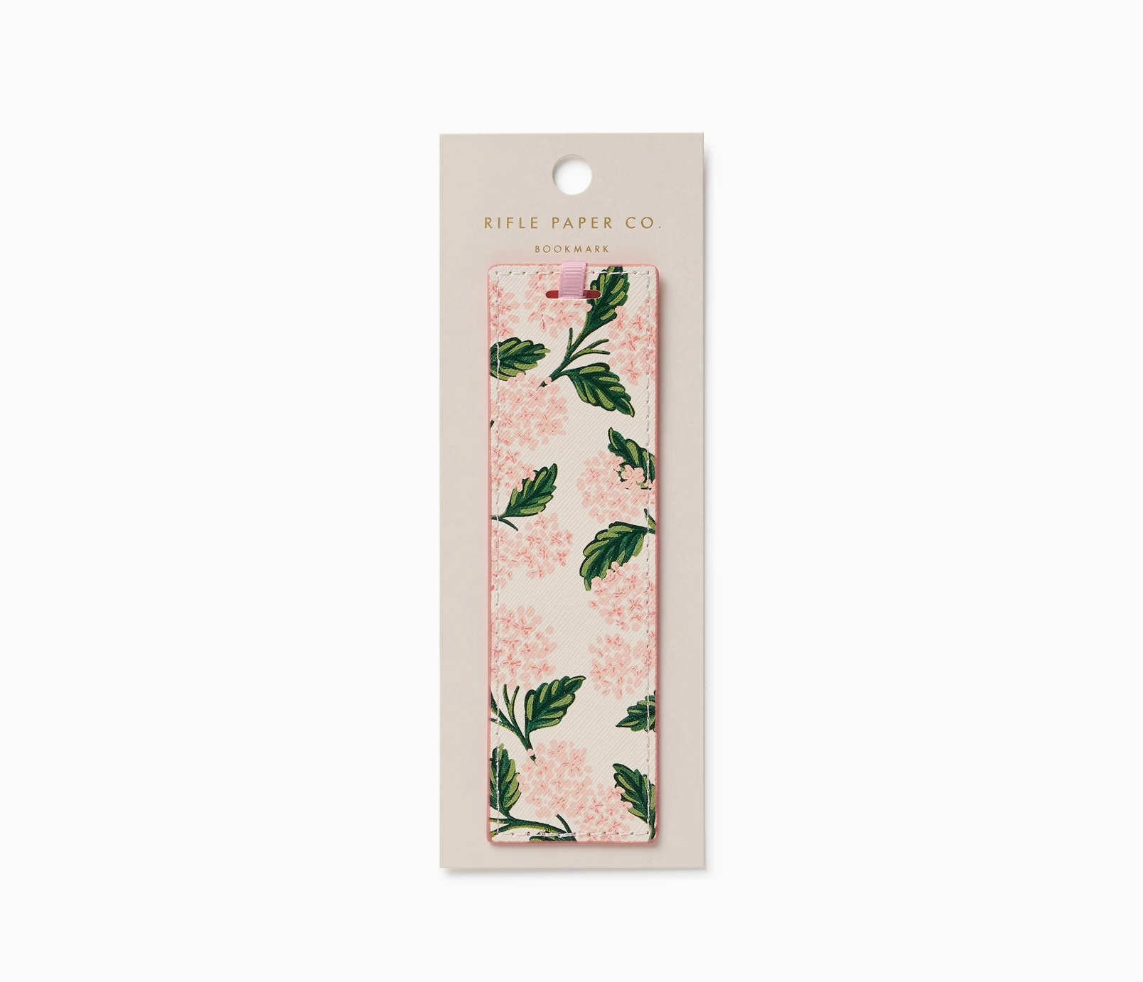 Pink Hydrangea Bookmark