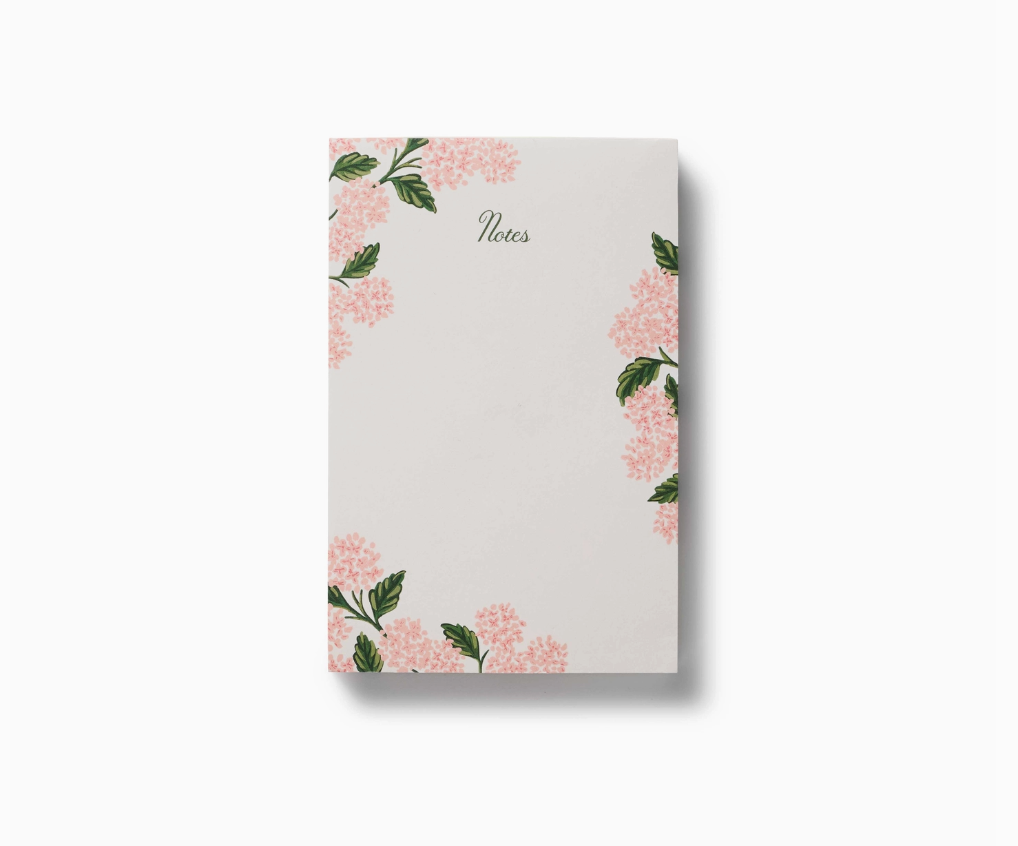 Pink Hydrangea Notepad