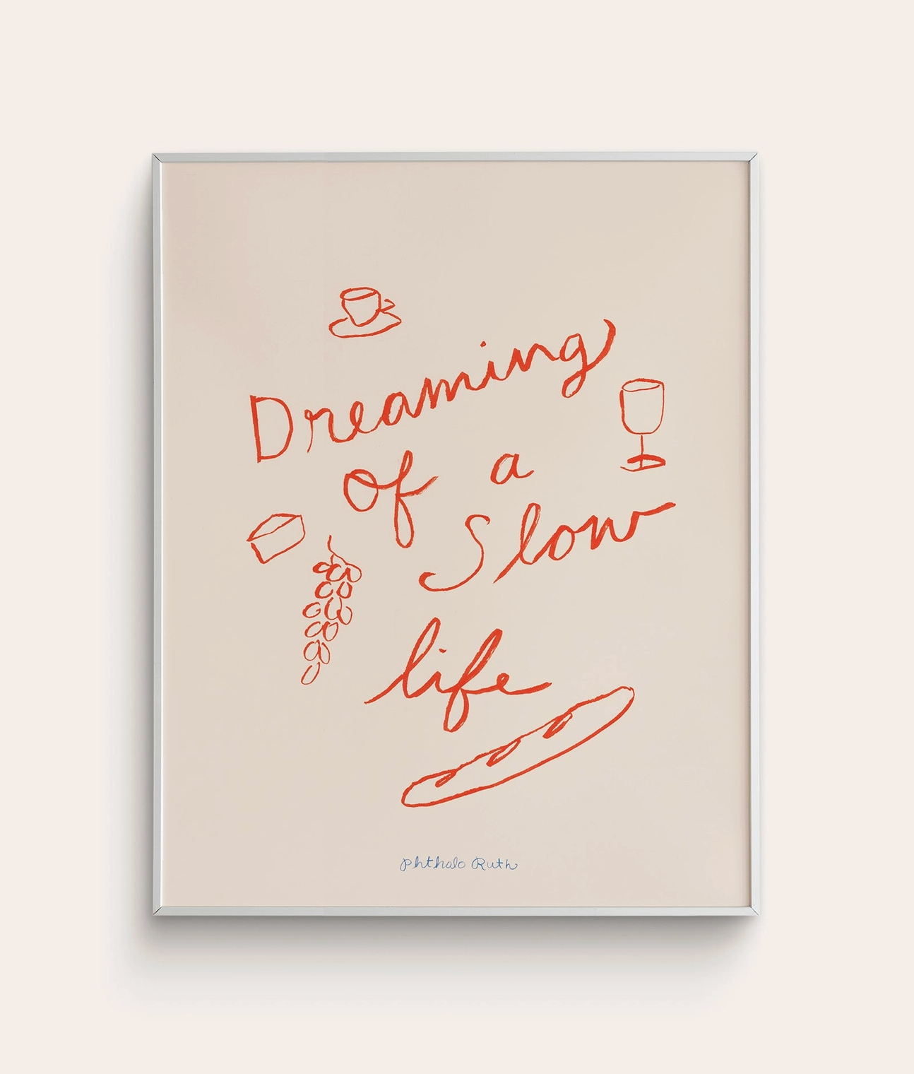 Dreaming of a Slow Life Print 8x10