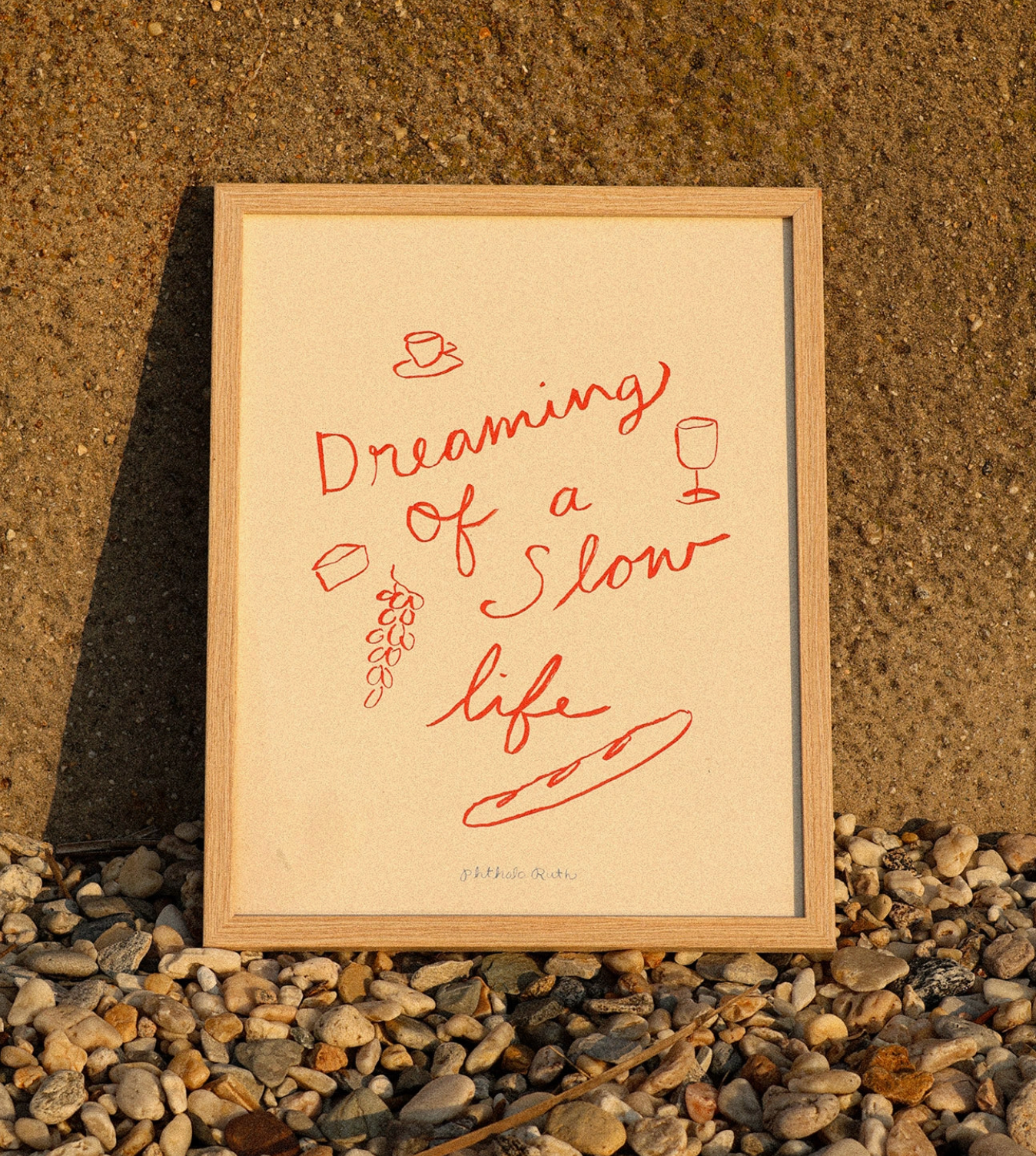 Dreaming of a Slow Life Print 8x10